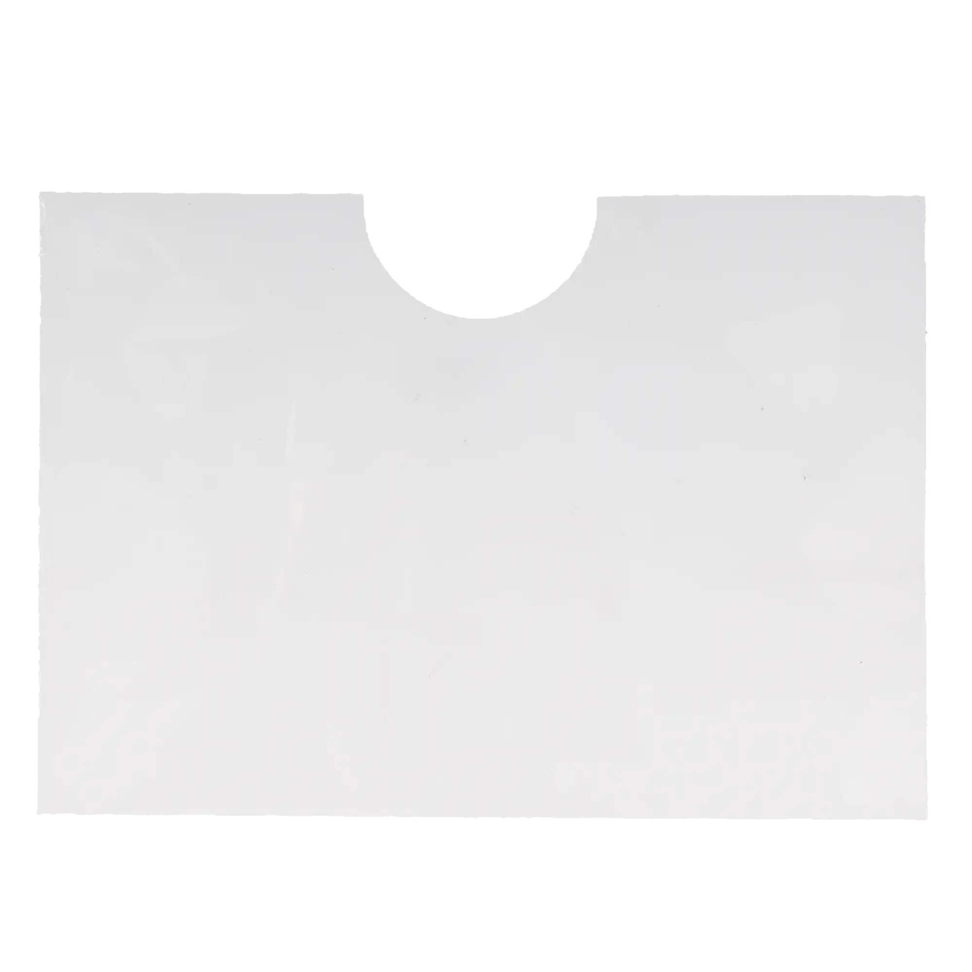 T-Style, T-Bar Light Handle Sleeves / Covers, 4" x 5.75", Clear, 500/Pk, 101168 thumbnail 5