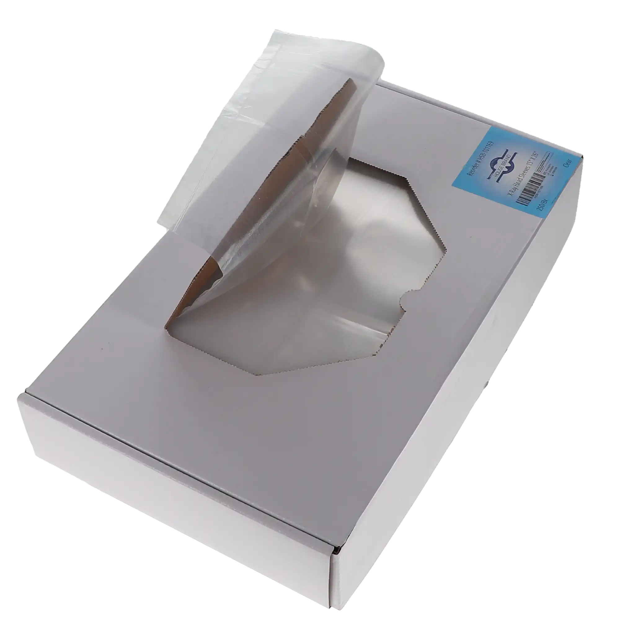 X-Ray Equipment Sleeves / Covers, Clear, 15" x 26", 250/Pk, 101169 - X-Ray Equipment Sleeves / Covers, Clear, 15" x 26", 250/Pk, 101169 - Image 1