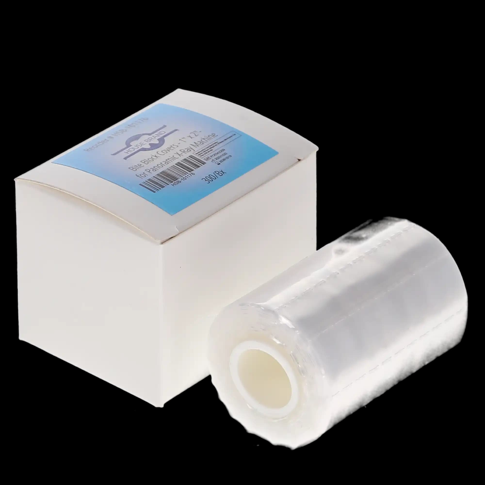 Panoramic Bite Block Covers, 1" x 2", 300/Pk, 101176 thumbnail 3