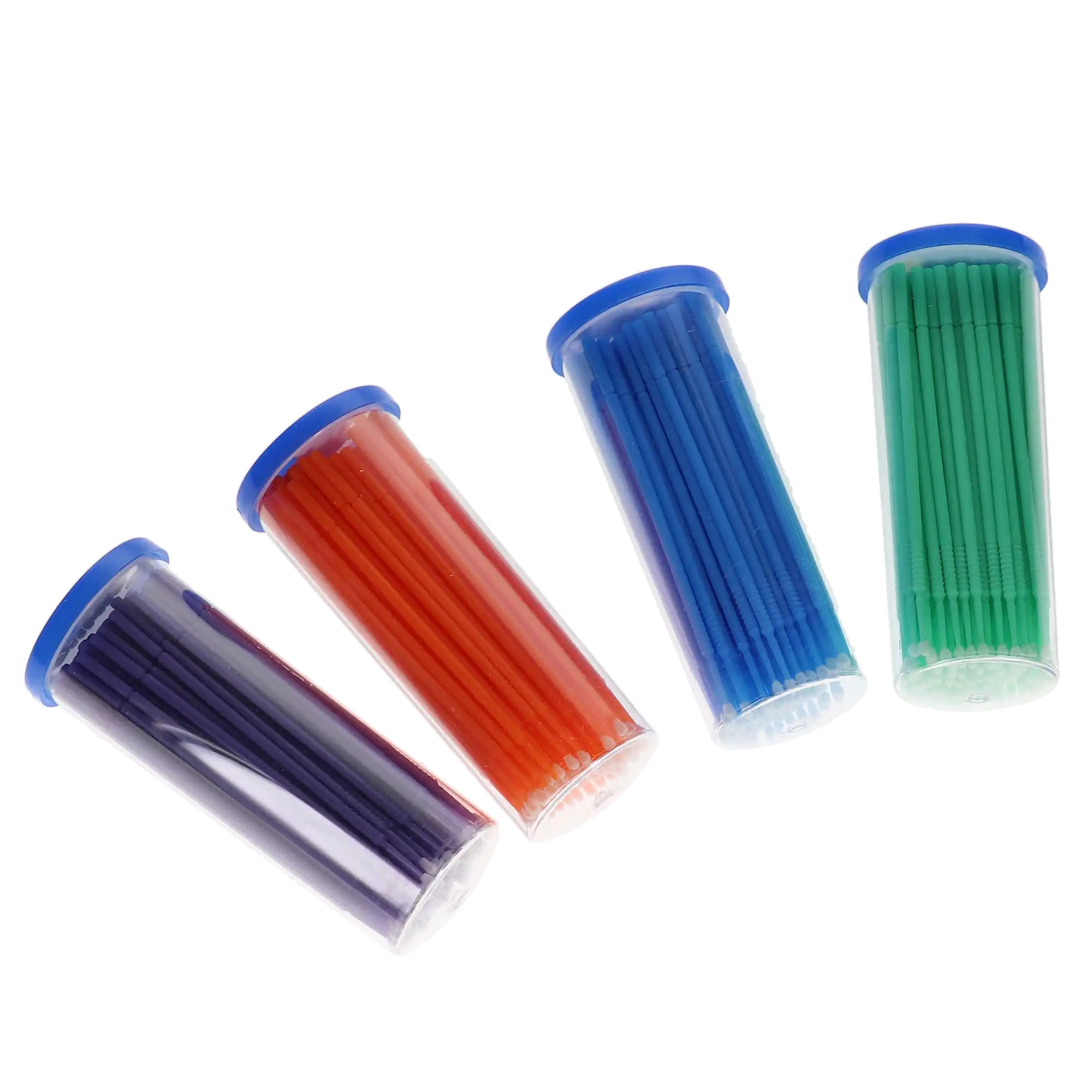 Micro-Brush Disposable Applicators, Regular, Assorted Colors (Blue/Green/Orange/Purple), 4 x 100/Pack, 400 Total, 101322 thumbnail 3