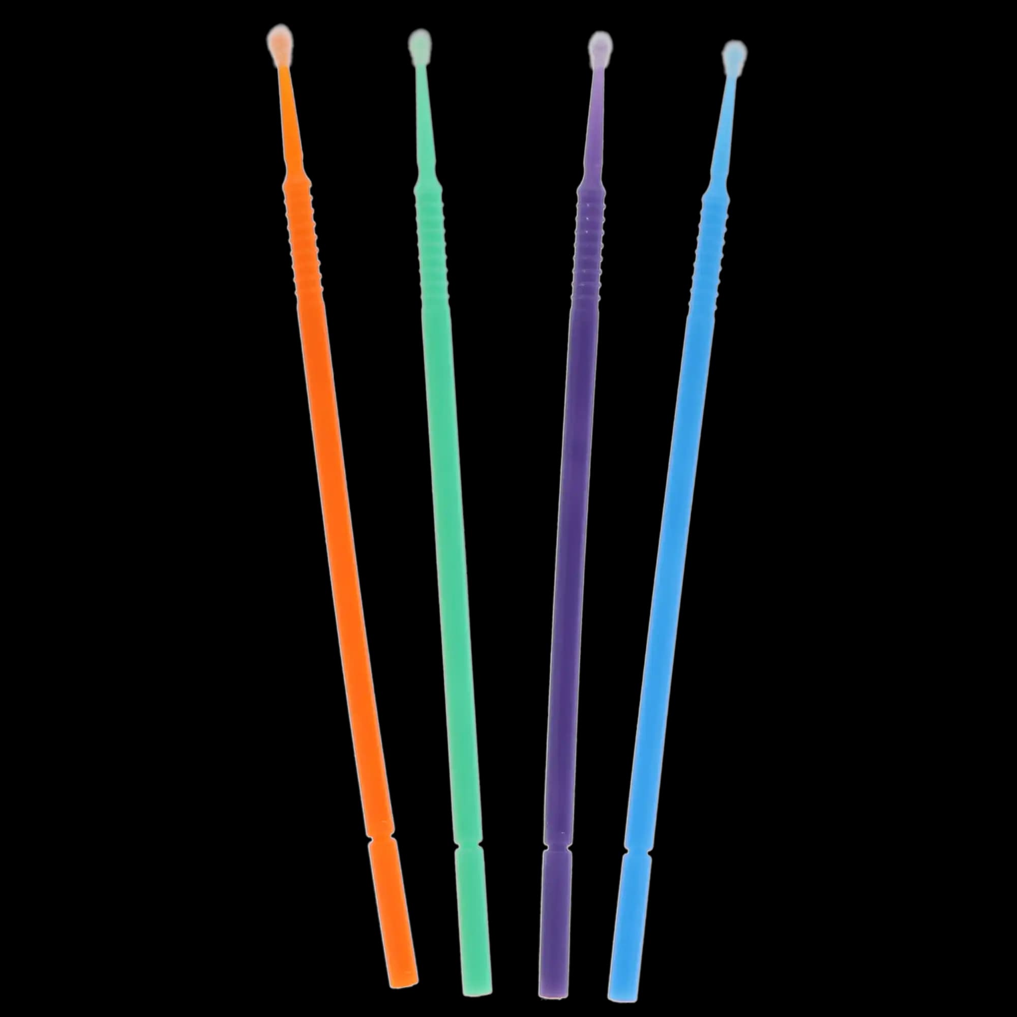 Micro-Brush Disposable Applicators, Regular, Assorted Colors (Blue/Green/Orange/Purple), 4 x 100/Pack, 400 Total, 101322 thumbnail 5