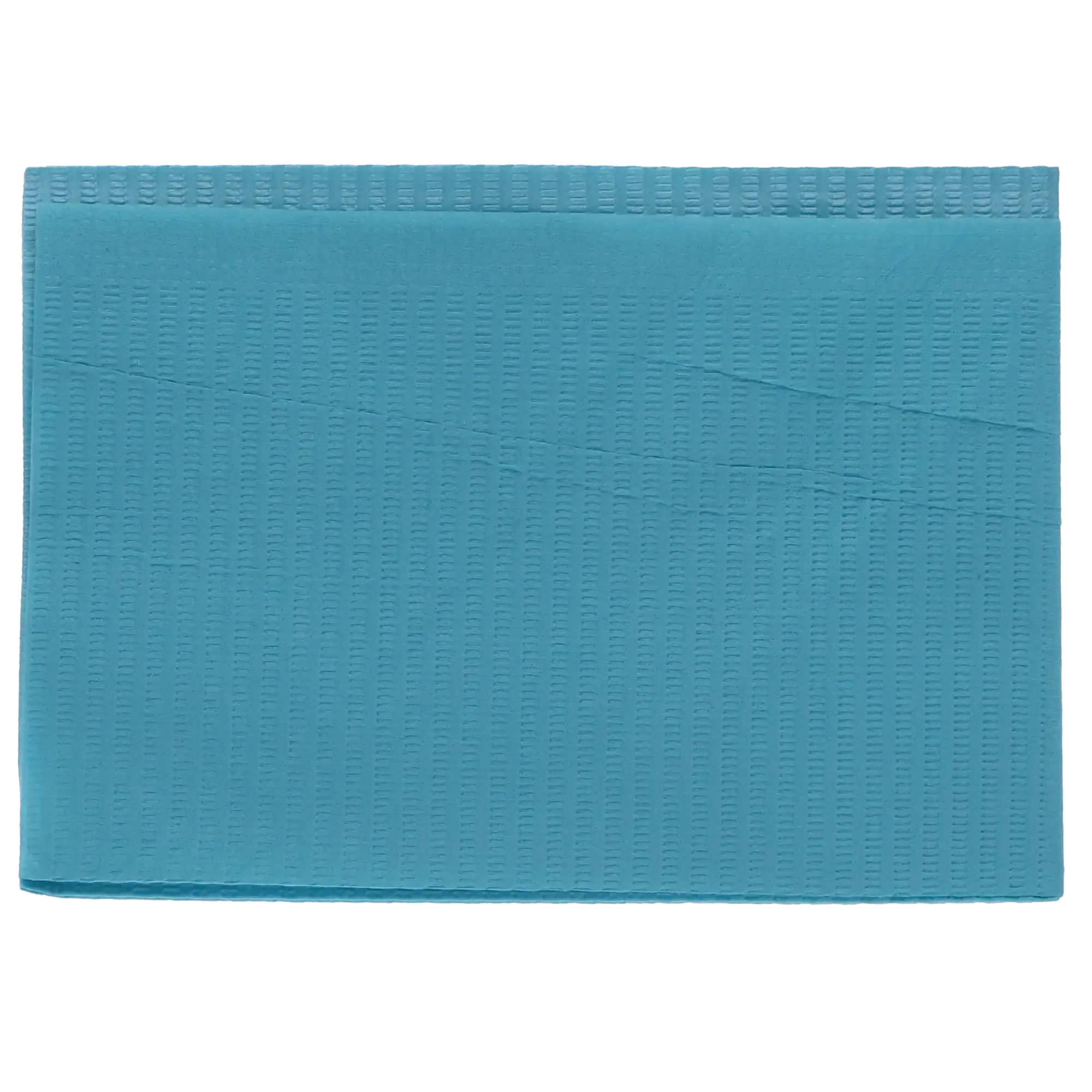 HSB Disposable Patient Bibs, 3+1 Ply, 13" x 18", Blue, 500/Pack, 109230 thumbnail 5