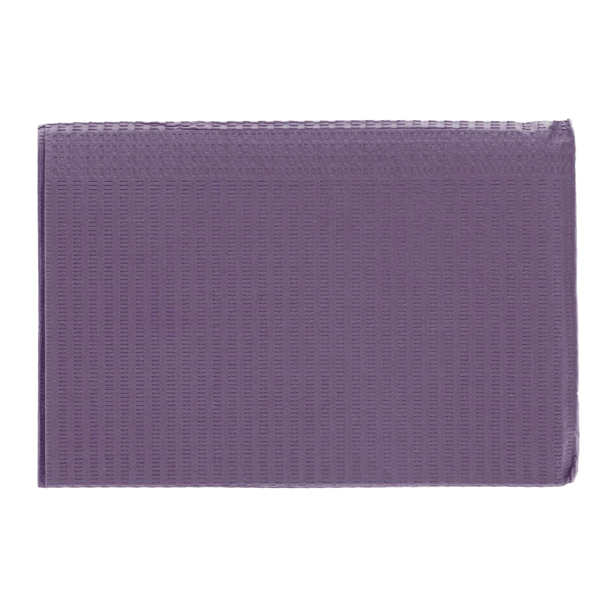 HSB Disposable Patient Bibs, 3+1 Ply, 13" x 18", Lavender, 500/Pack, 109232 thumbnail 5