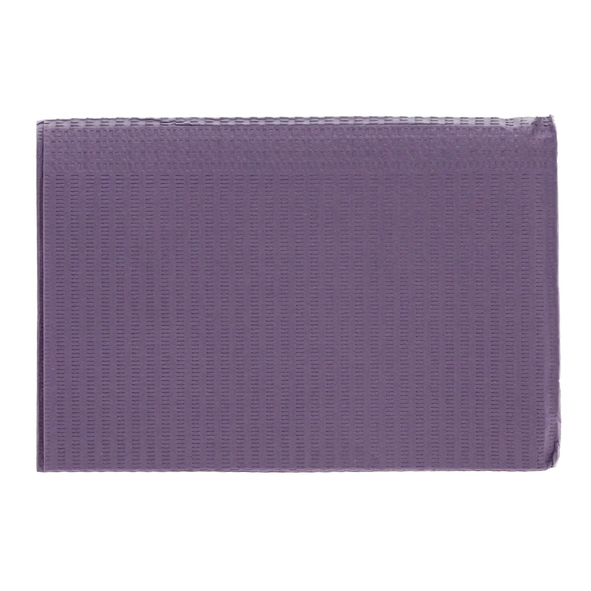 HSB Disposable Patient Bibs, 3+1 Ply, 13" x 18", Lavender, 500/Pack, 109232 thumbnail 6