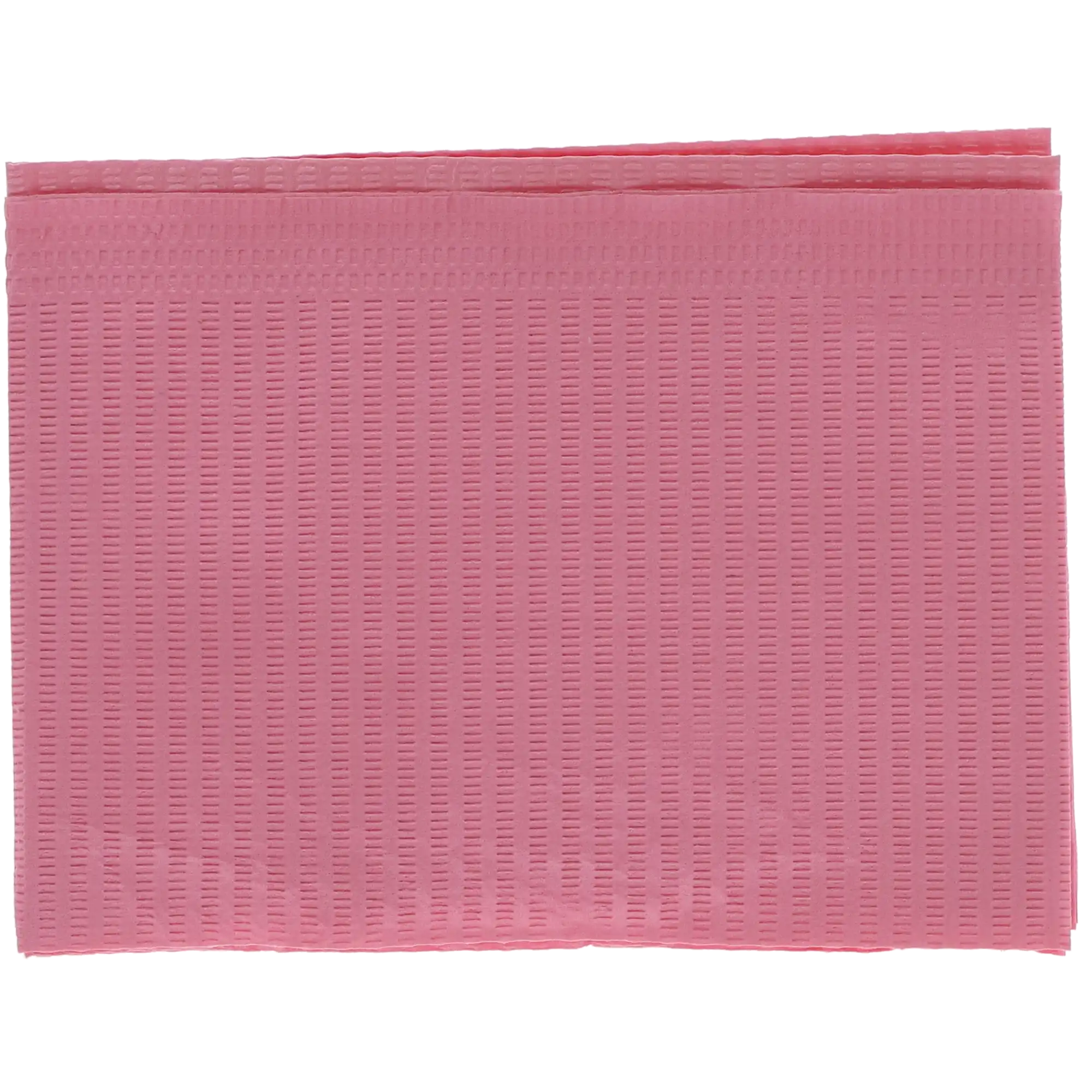 Disposable Patient Bibs, 3+1 Ply, 13" x 18", Dusty Rose, 500/Pk, 109233 thumbnail 5
