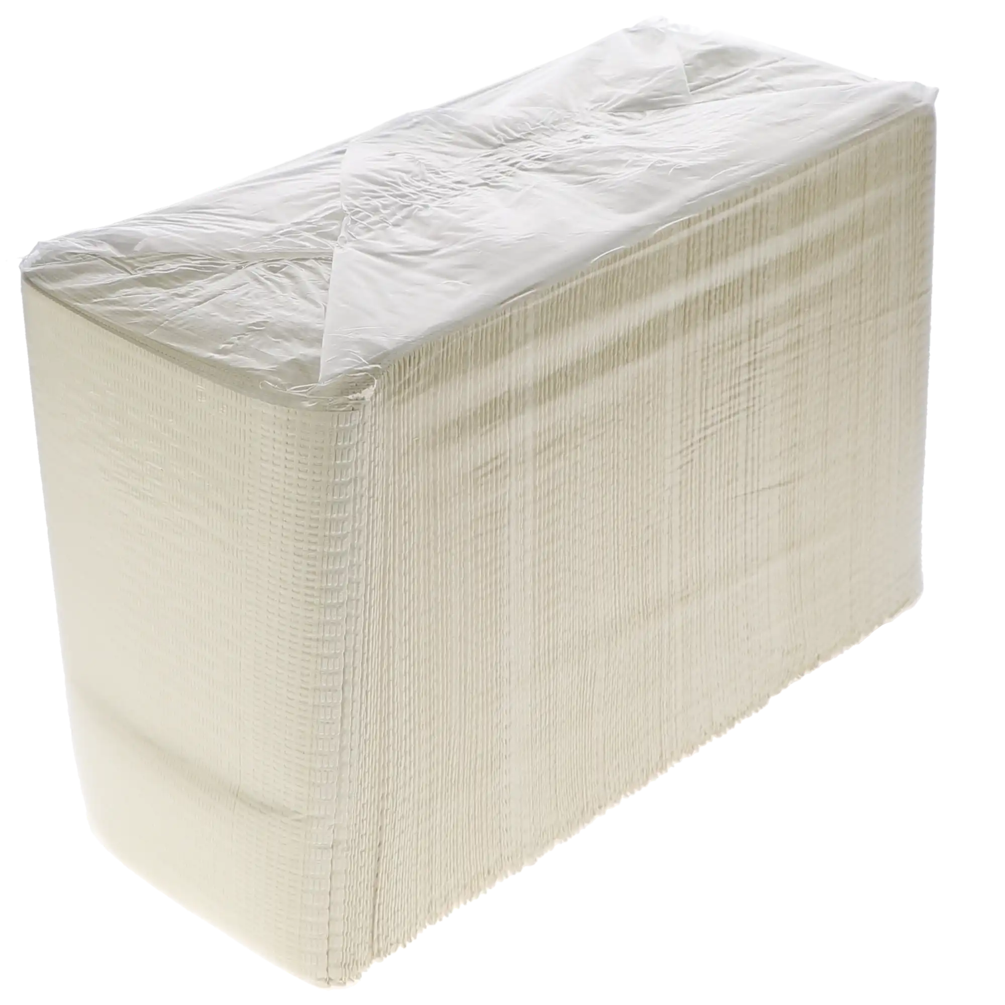 Disposable Patient Bibs, 3+1 Ply, 13" x 18", Beige, 500/Pk, 109234 thumbnail 2