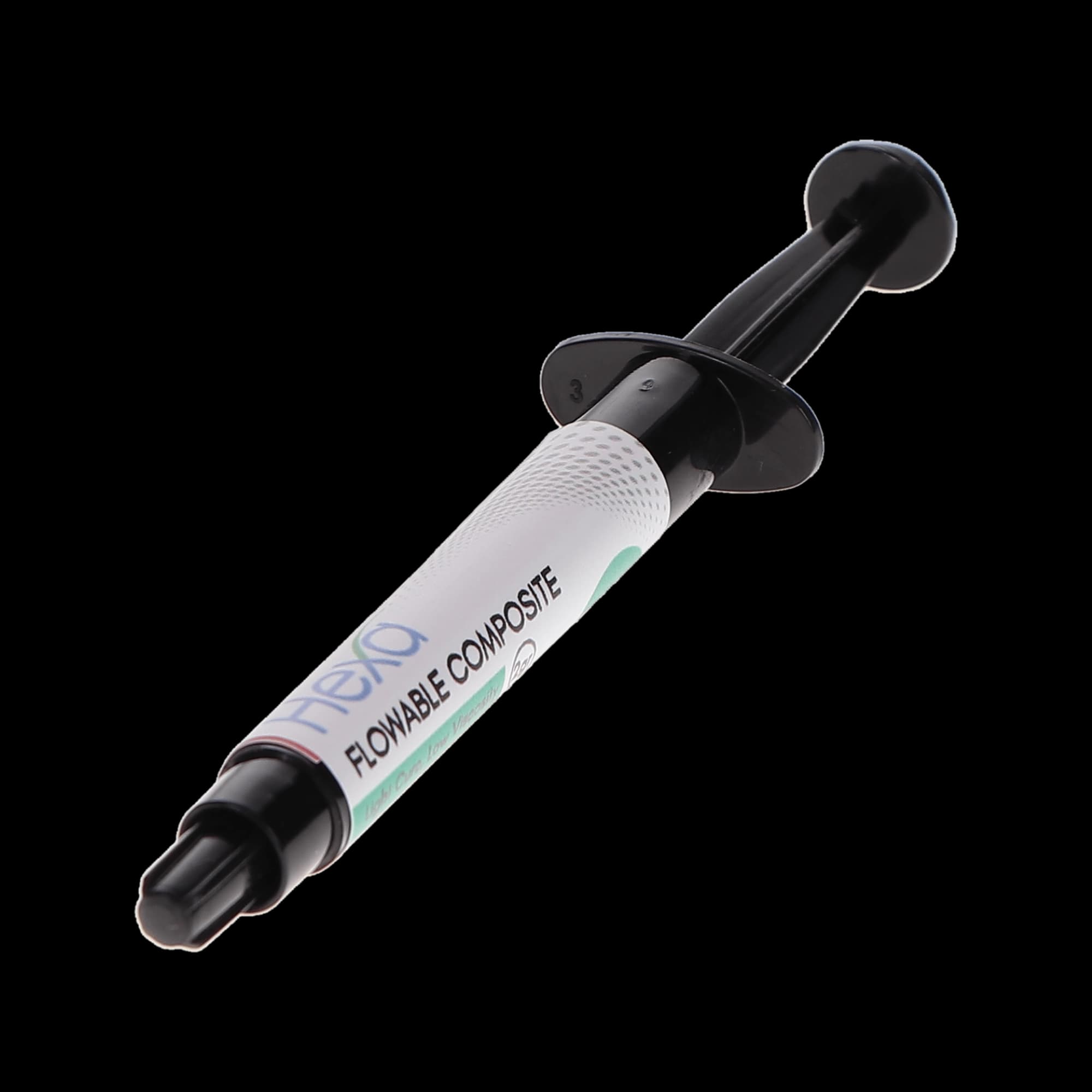 Hygedent Hexa Flowable Composite, Light-Cure, Low Viscosity, Shade A2, 4 x 2g Syringes with 20 Pre-Bent Tips, HF-3002 thumbnail 2