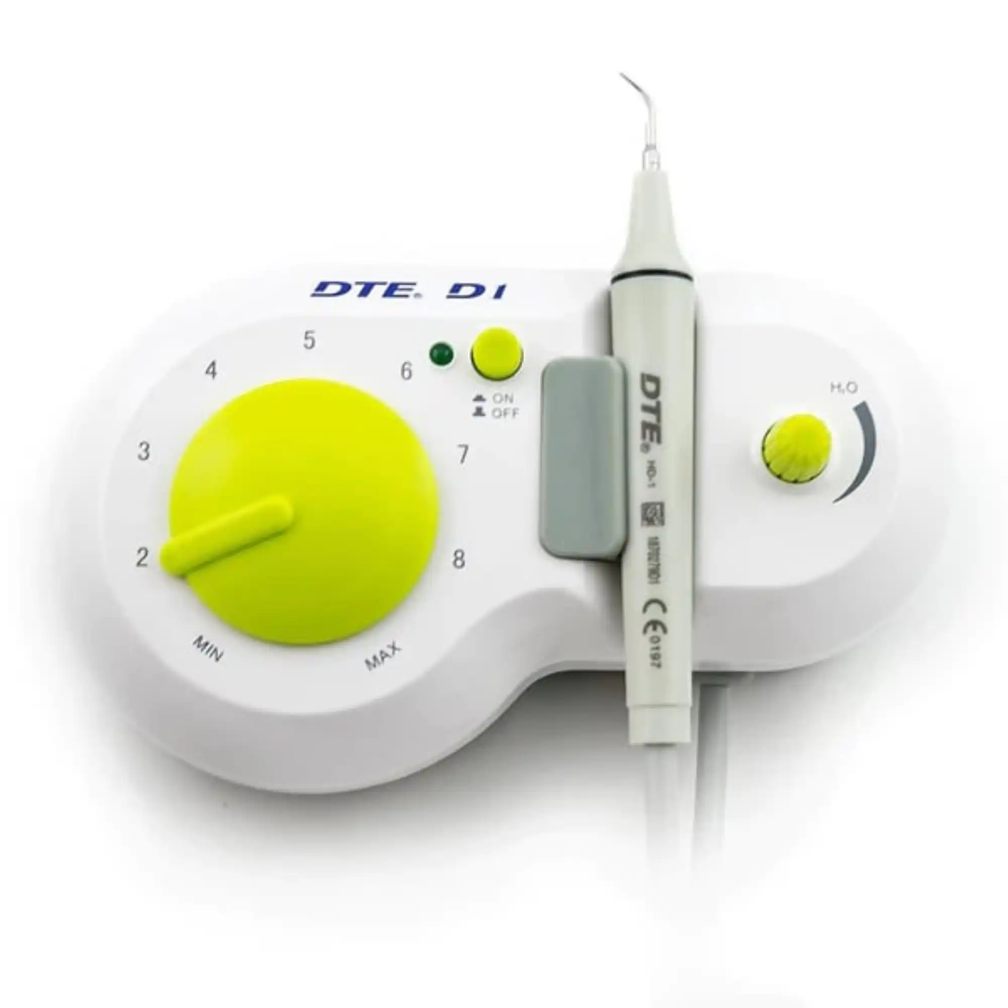 Woodpecker DTE Ultrasonic Scaler, Complete Unit, D1 Green (110V, 5 Tips) - DTE Ultrasonic Scaler, Complete Unit, D1 Green - Image 1