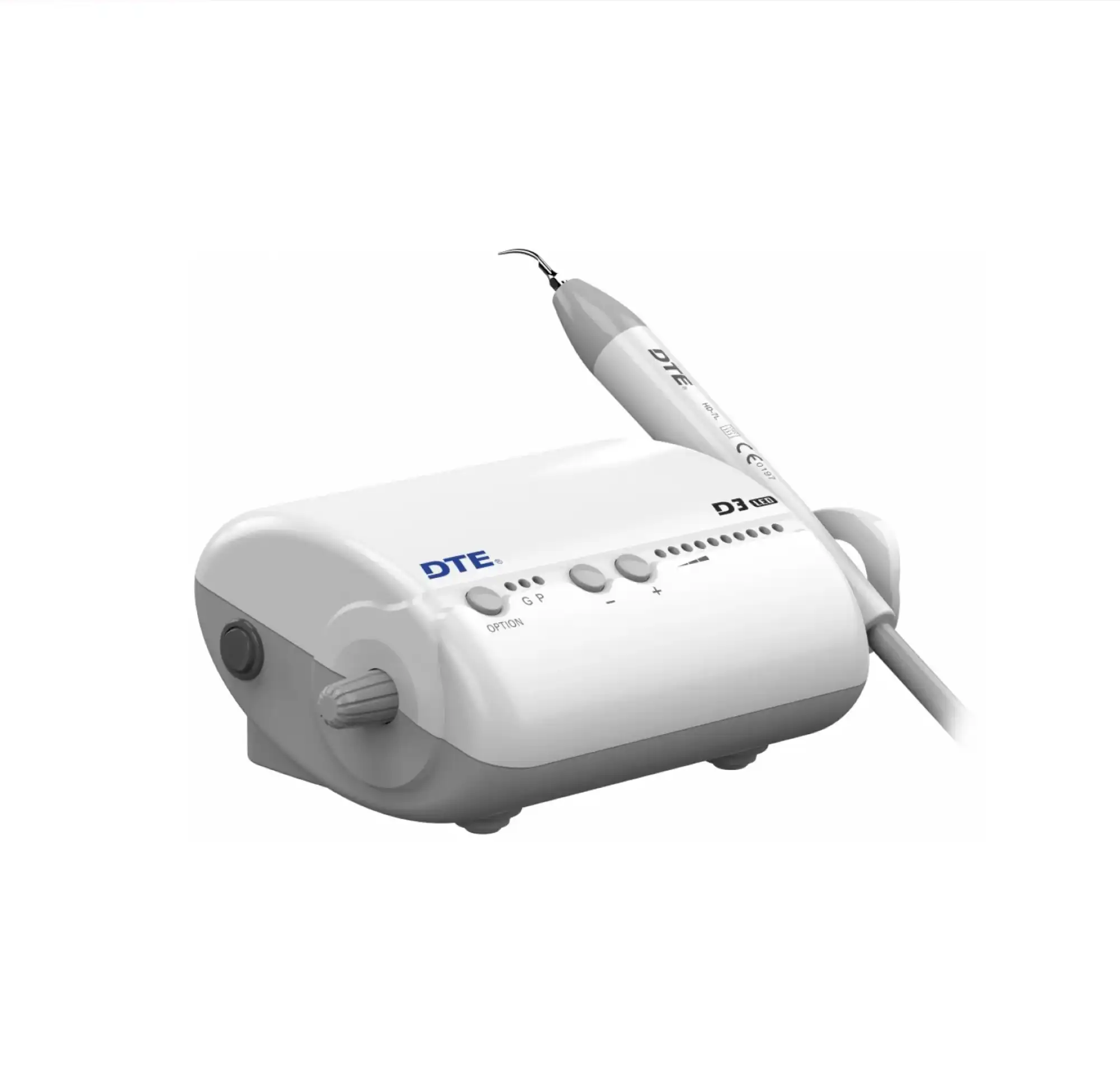 Woodpecker DTE D3-LED Piezo Ultrasonic Scaler, 110V, Complete Unit with LED Handpiece, 5 Tips, and Wrench - DTE Piezo Ultrasonic Scaler, 110V, Complete Unit, D3-LED - Image 1