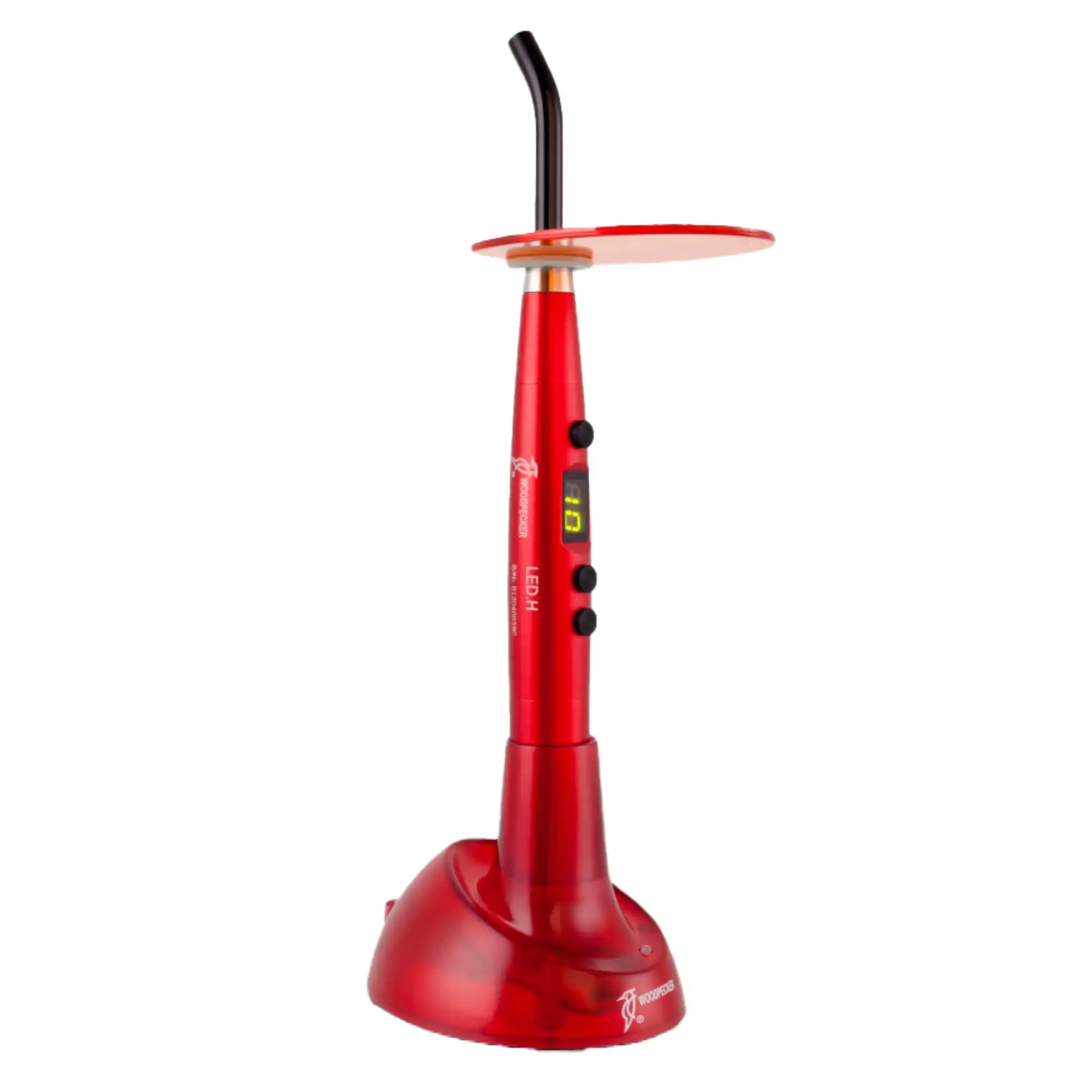 Woodpecker LED.H Orthodontic Curing Light, 2 Heads, 1800 mW/cm², Rapid 3-Second Cure - Rapid Orthodontic Curing Light, 2 Heads, LED.H - Image 1