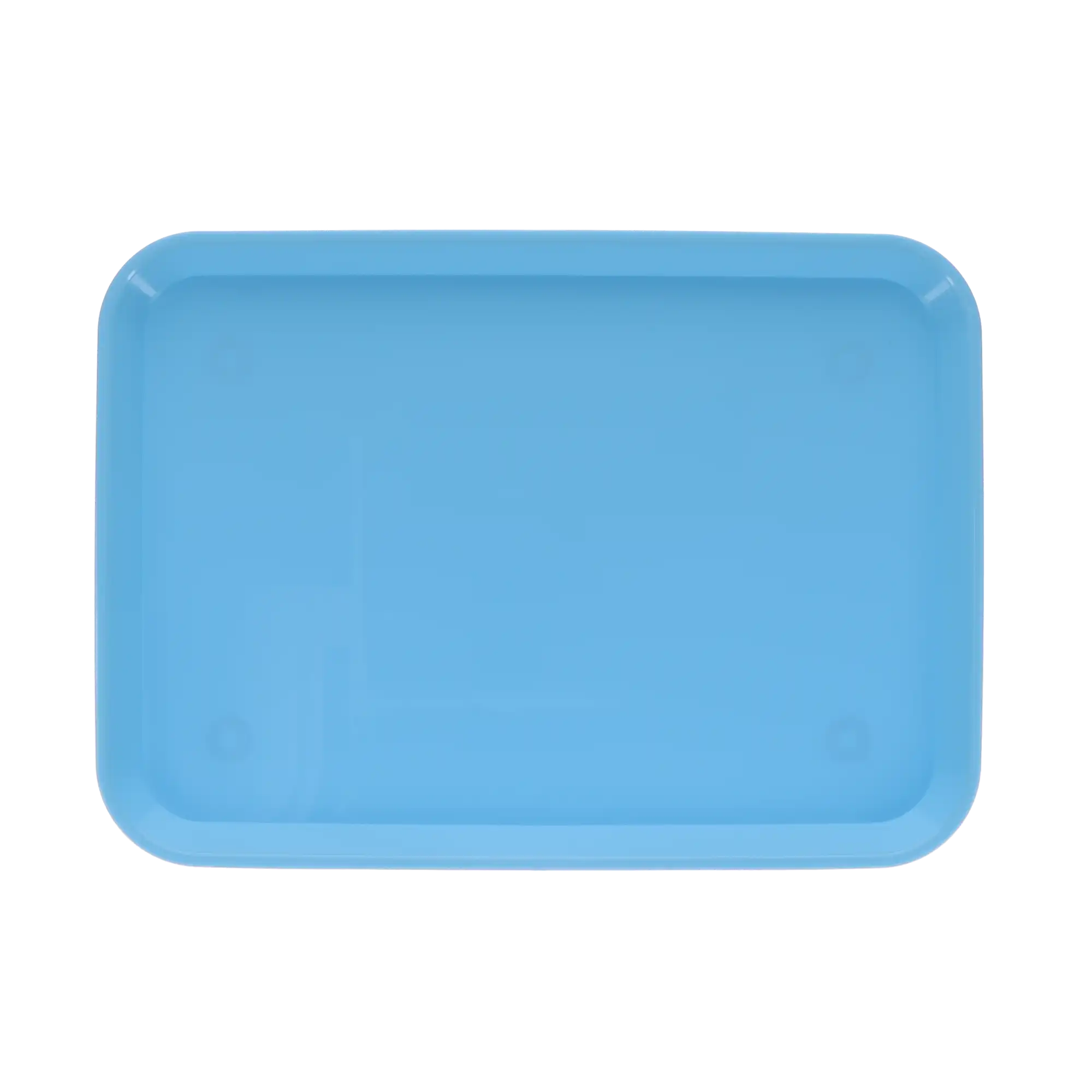 Set-Up Plastic Flat Trays, # B, Blue, 1/Pk, 108136 thumbnail 3