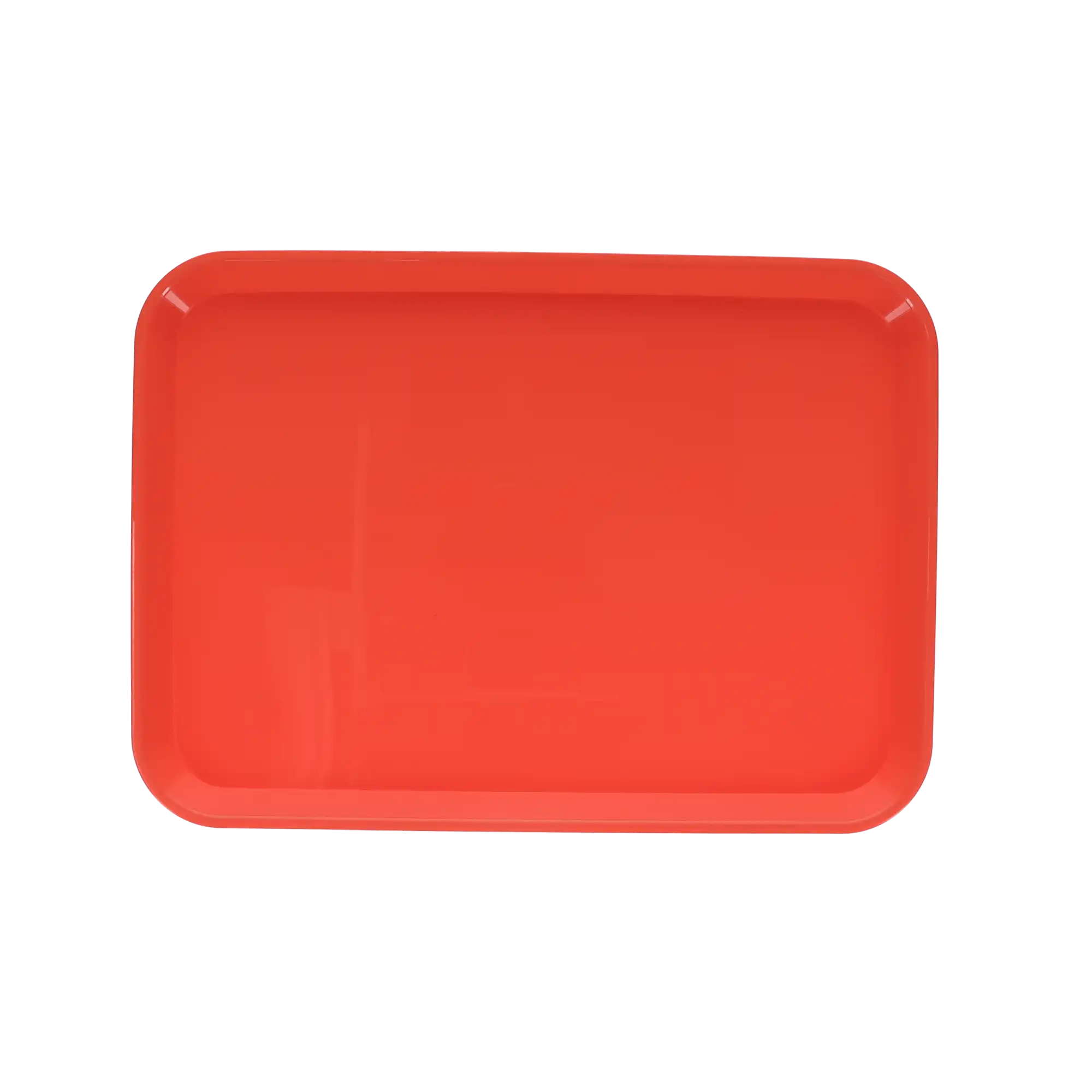 Set-Up Plastic Flat Tray, #B, Coral, 1/Pk, 108140 thumbnail 3