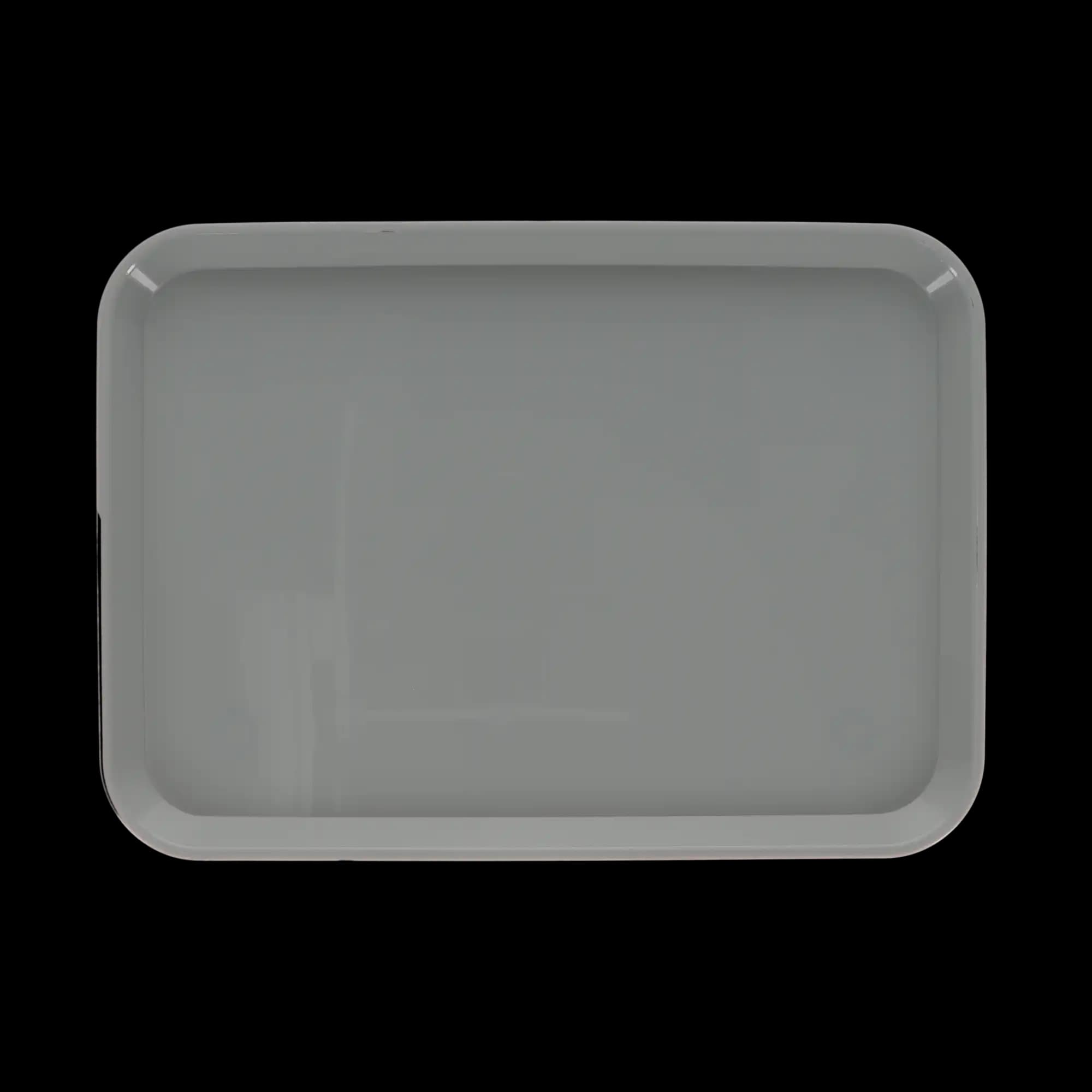 Set-Up Plastic Flat Trays, # B, Gray, 1/Pk, 108142 thumbnail 3