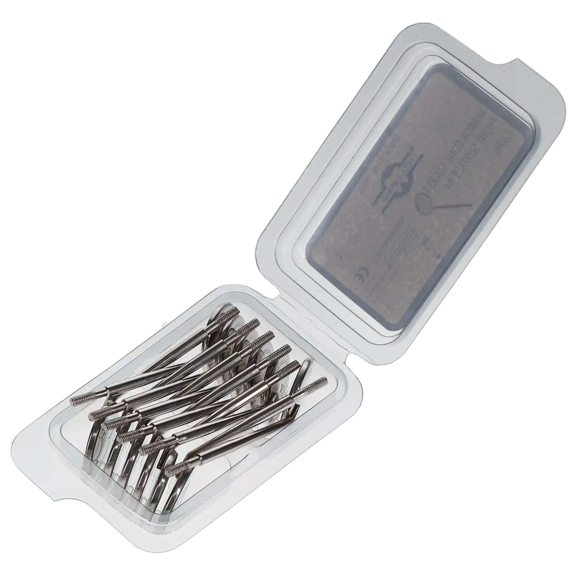 Mouth Mirror Heads, Cone Socket, Front Surface, #4, 12/Pk, 300147 thumbnail 3