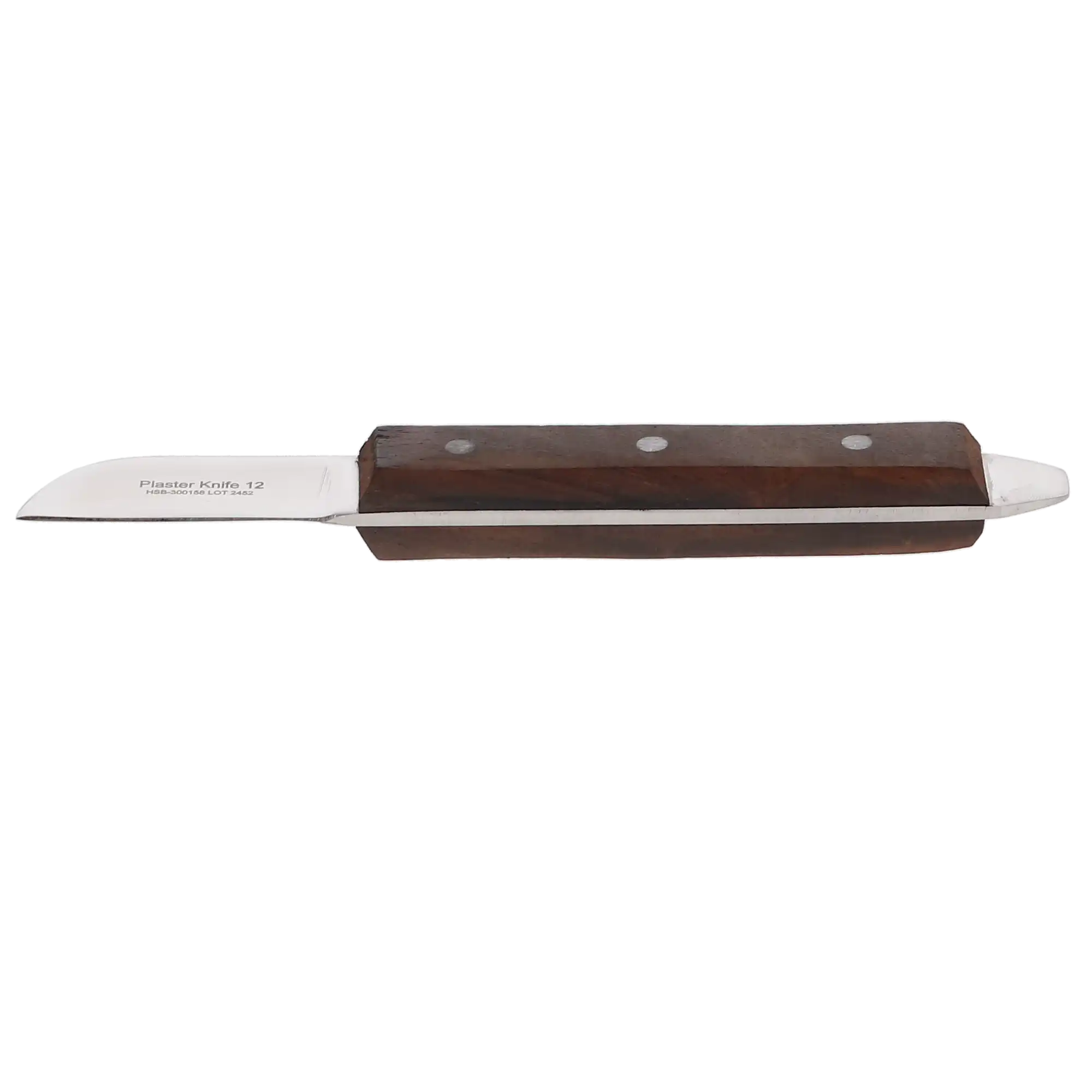 HSB Plaster Knife #12, 2" Blade, Stainless Steel with Wooden Handle, 300158 - Plaster Knife #12 2'', 300158 - Image 1