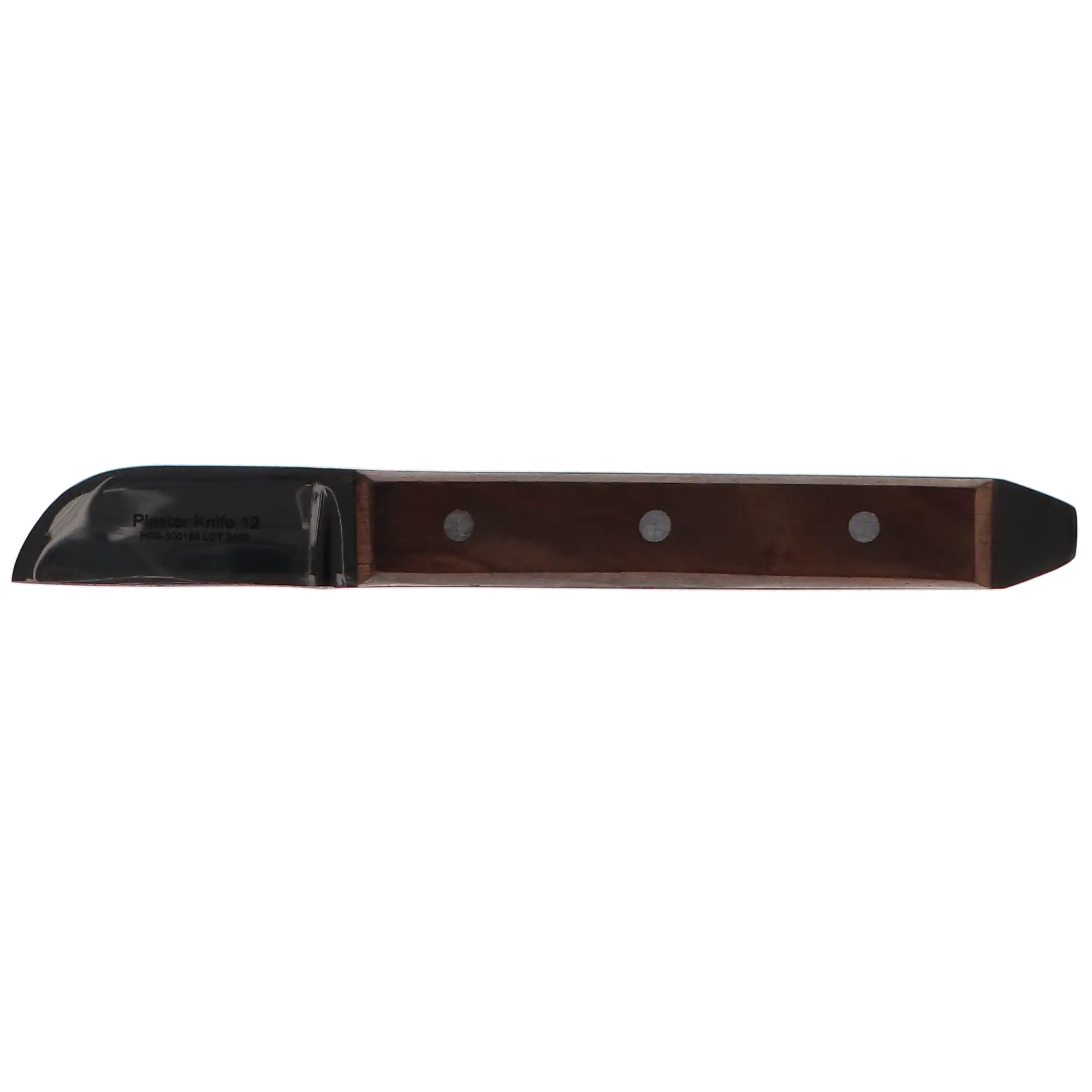 HSB Plaster Knife #12, 2" Blade, Stainless Steel with Wooden Handle, 300158 thumbnail 5
