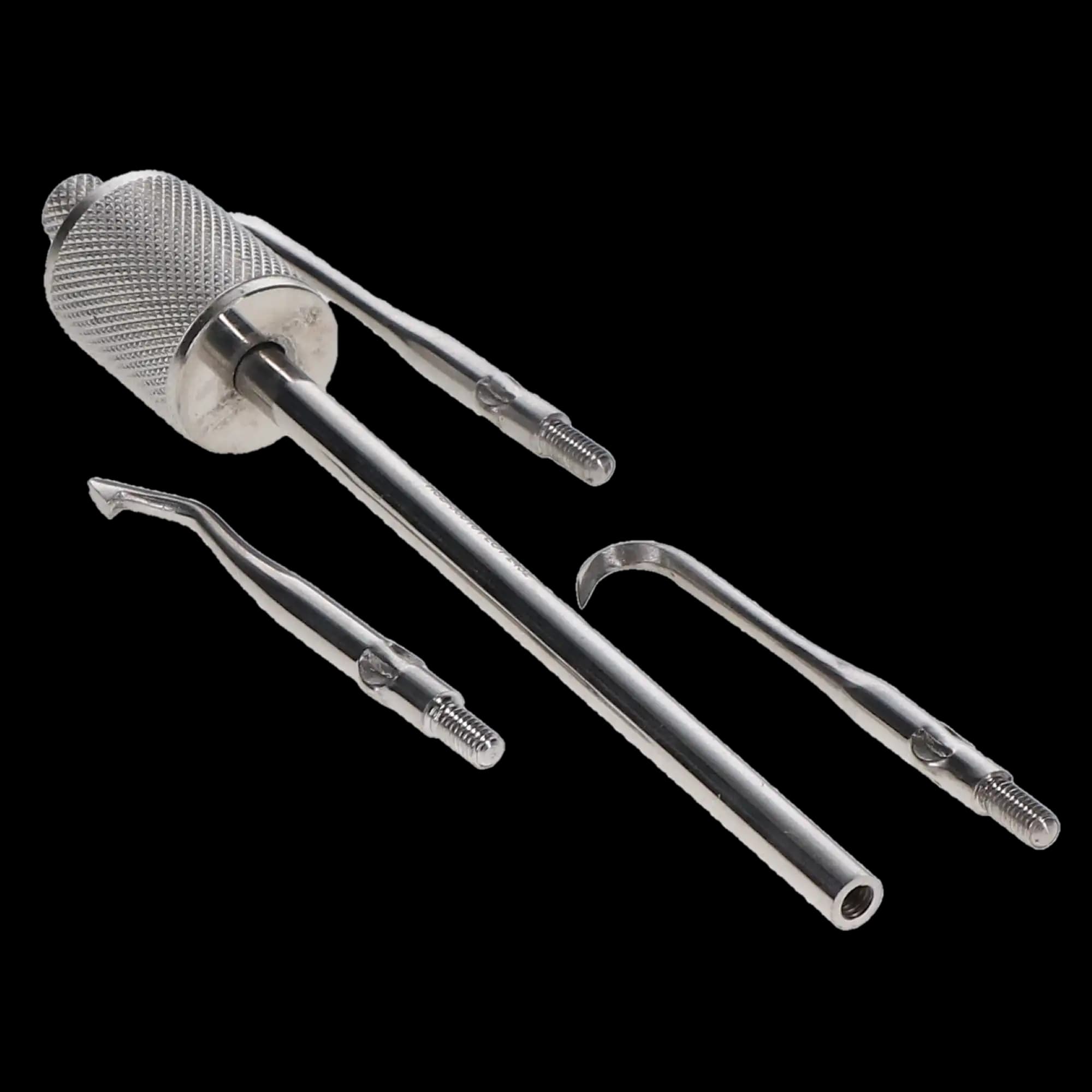 HSB Crown Remover Morrell with 3 Interchangeable Tips, AISI 420 Stainless Steel thumbnail 2
