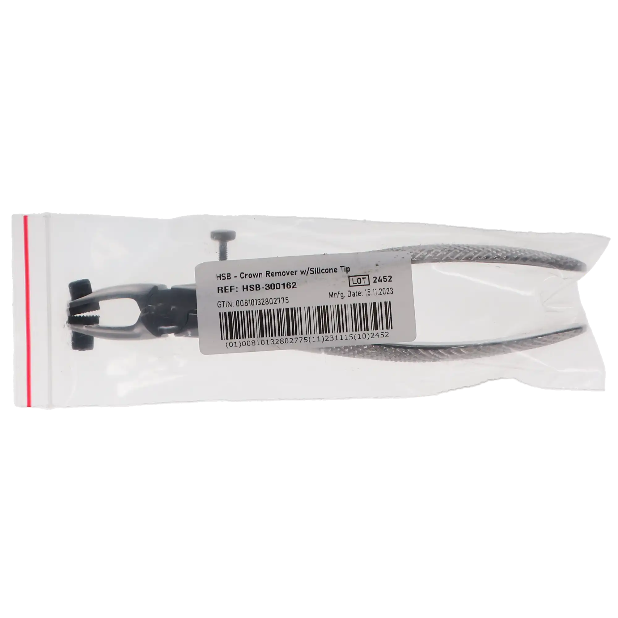 HSB Crown Remover with Silicone Tip, AISI 420 Stainless Steel thumbnail 4
