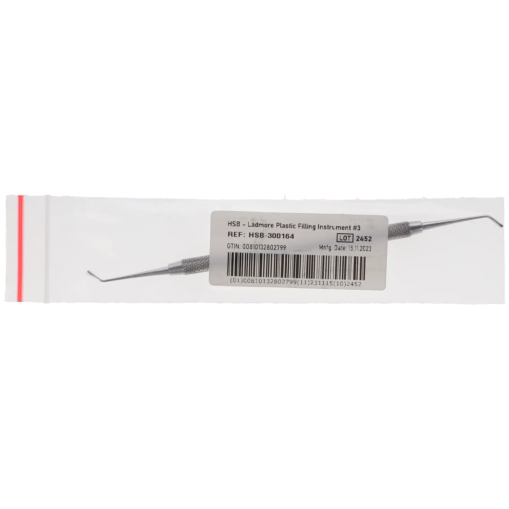 Plastic Filling Instrument, PFI, Double-End, Landmore #3, 1/Pk, 300164 thumbnail 4