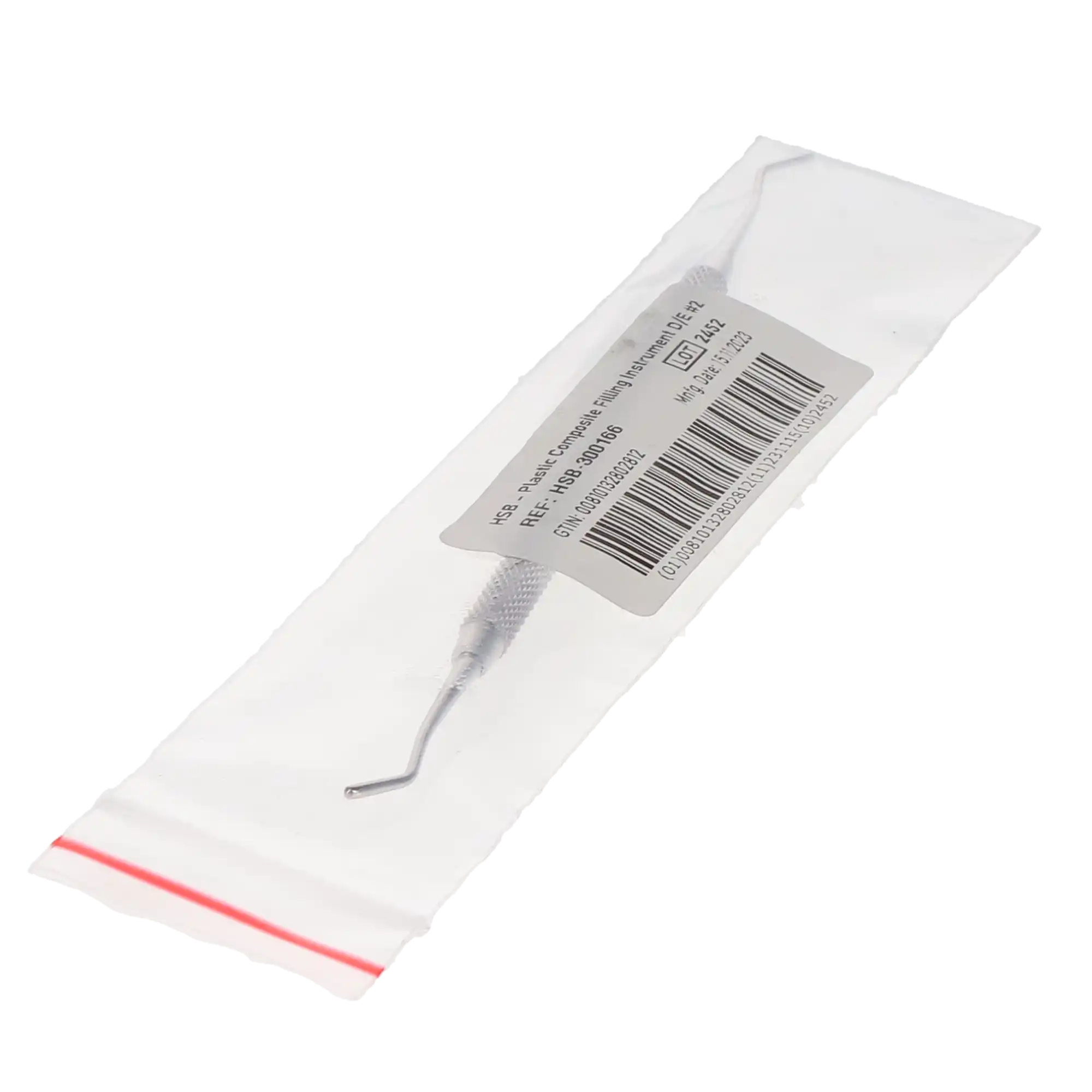 HSB Plastic Composite Filling Instrument, Double-Ended, #2, 1/Pk, 300166 thumbnail 3