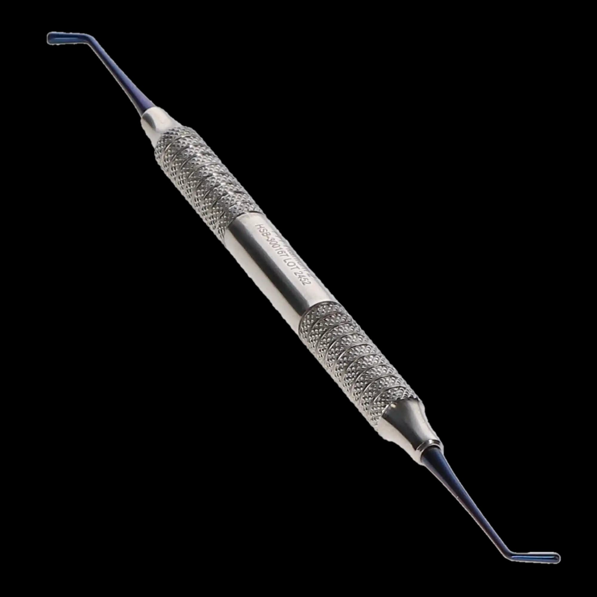 HSB Plastic Filling Instrument, PFI, Titanium-Coated, Double-End, #2, 1/Pk, 300167 thumbnail 2