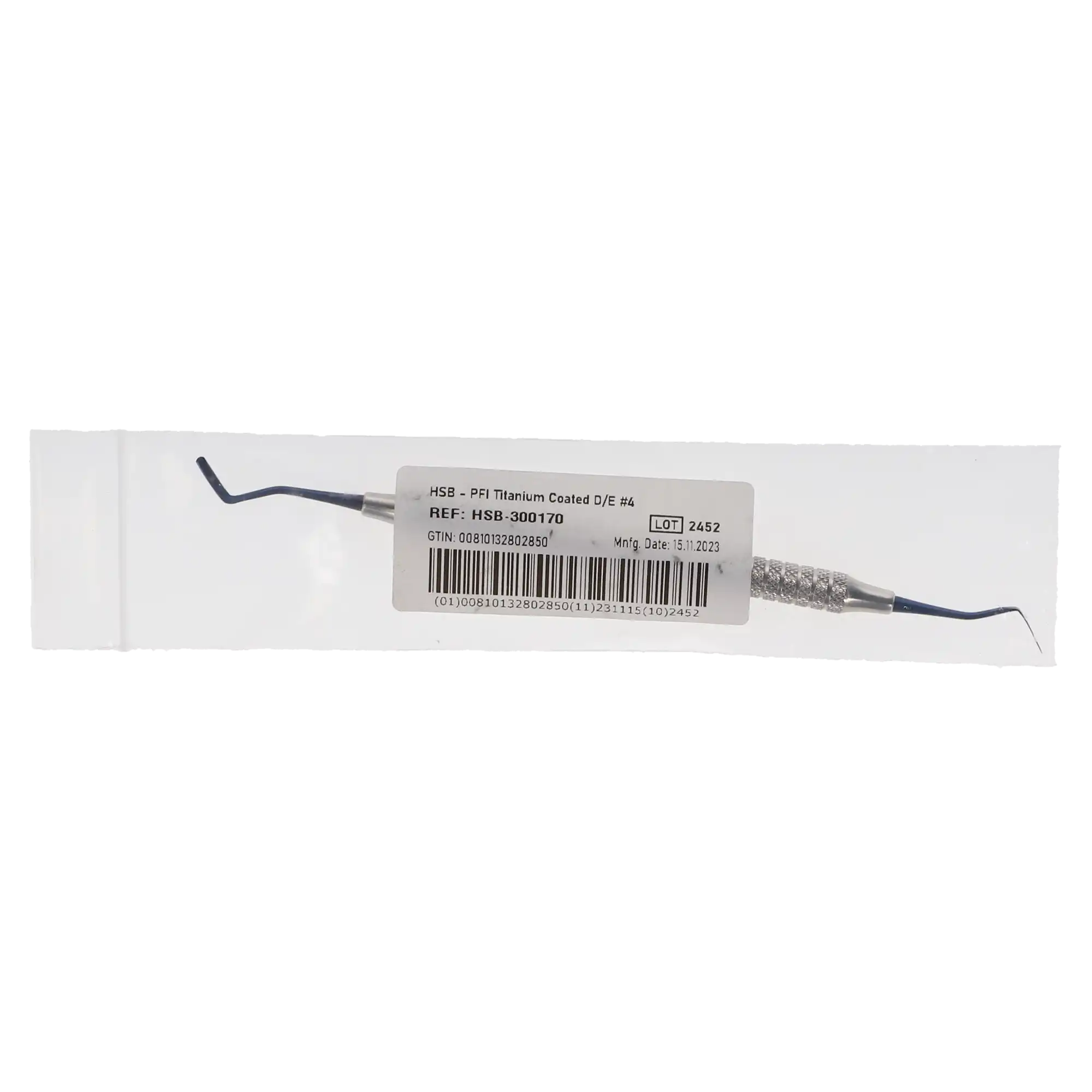 Plastic Filling Instrument, PFI, Titanium-Coated, Double-End, #4, 1/Pk, 300170 thumbnail 4