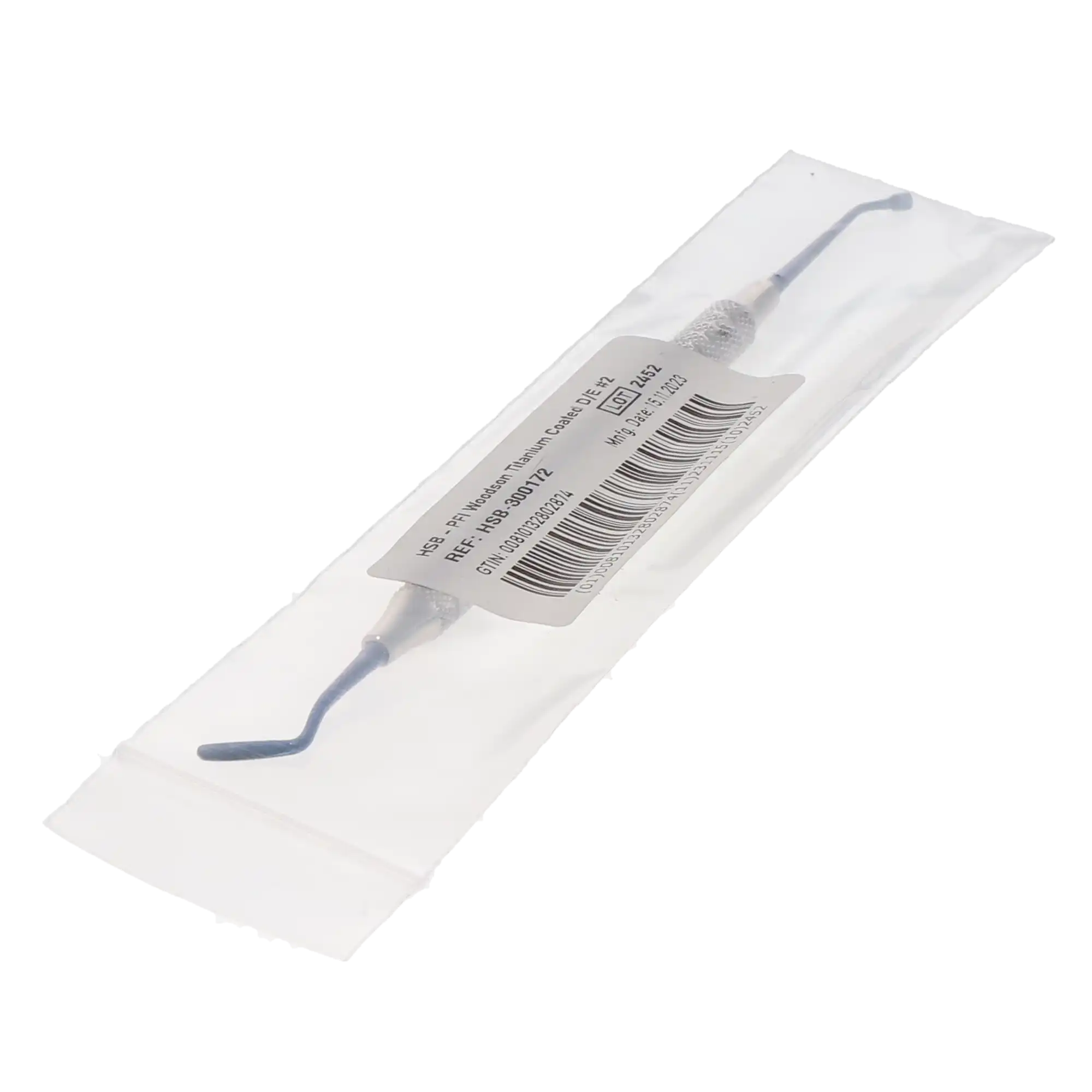Plastic Filling Instrument, PFI, Titanium-Coated, Double-End, Woodson #2, 1/Pk, 300172 thumbnail 3