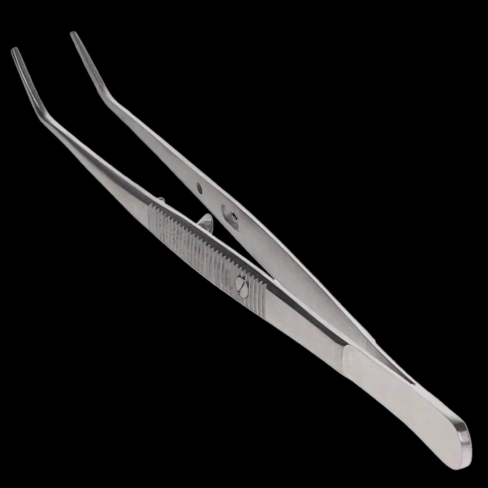 Cotton Pliers, College, with Lock, Narrow, 6-inch, AISI 410 Stainless Steel, 1/Pk, 300173 thumbnail 3