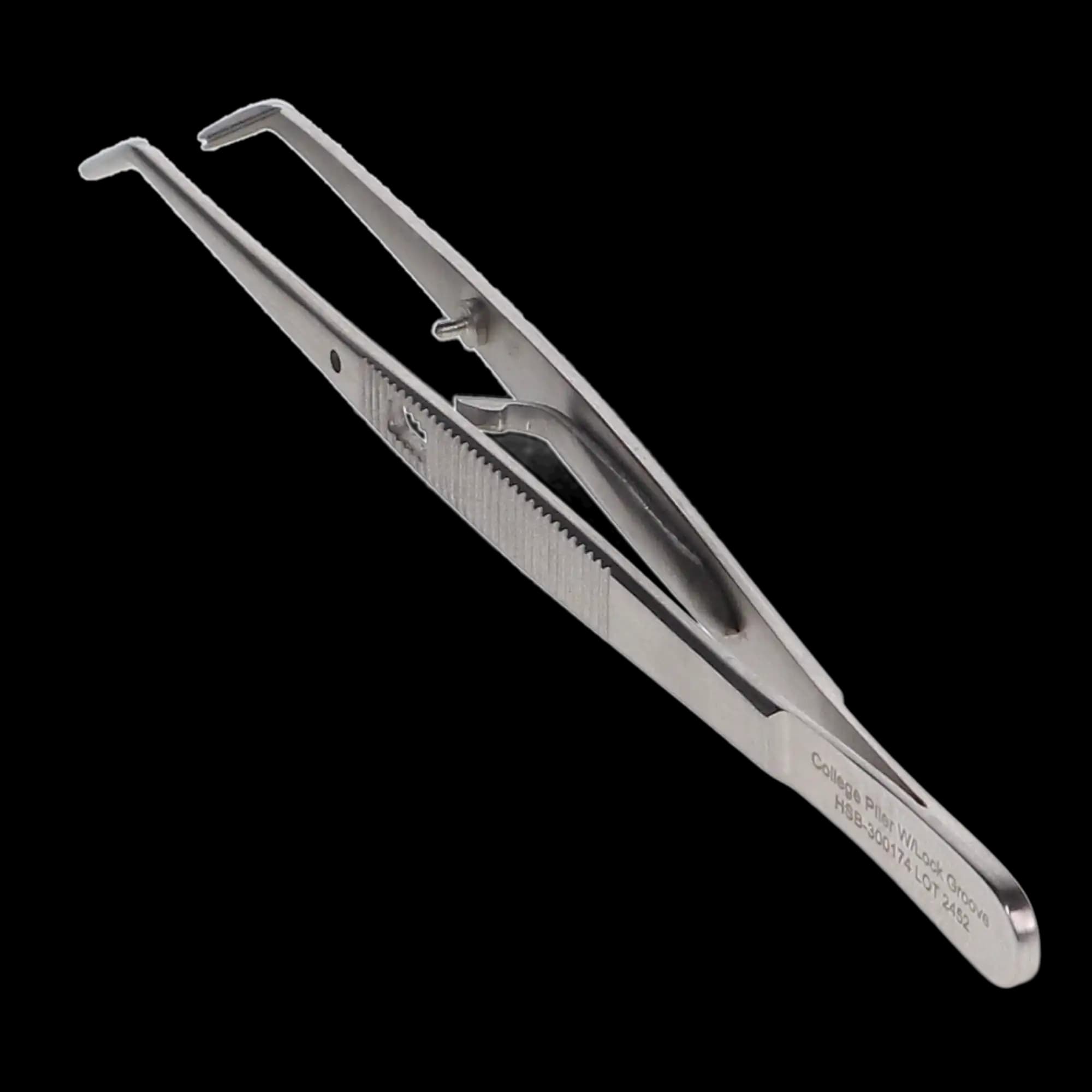 HSB Cotton Pliers, College, with Lock, Groove, 6", 1/Pk, 300174 thumbnail 3