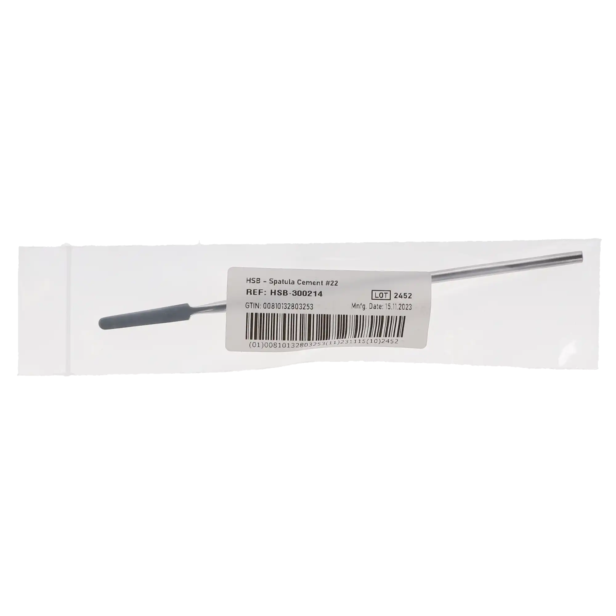 HSB Cement Spatula, Single-End, #22, 1/Pk, 300214 thumbnail 4