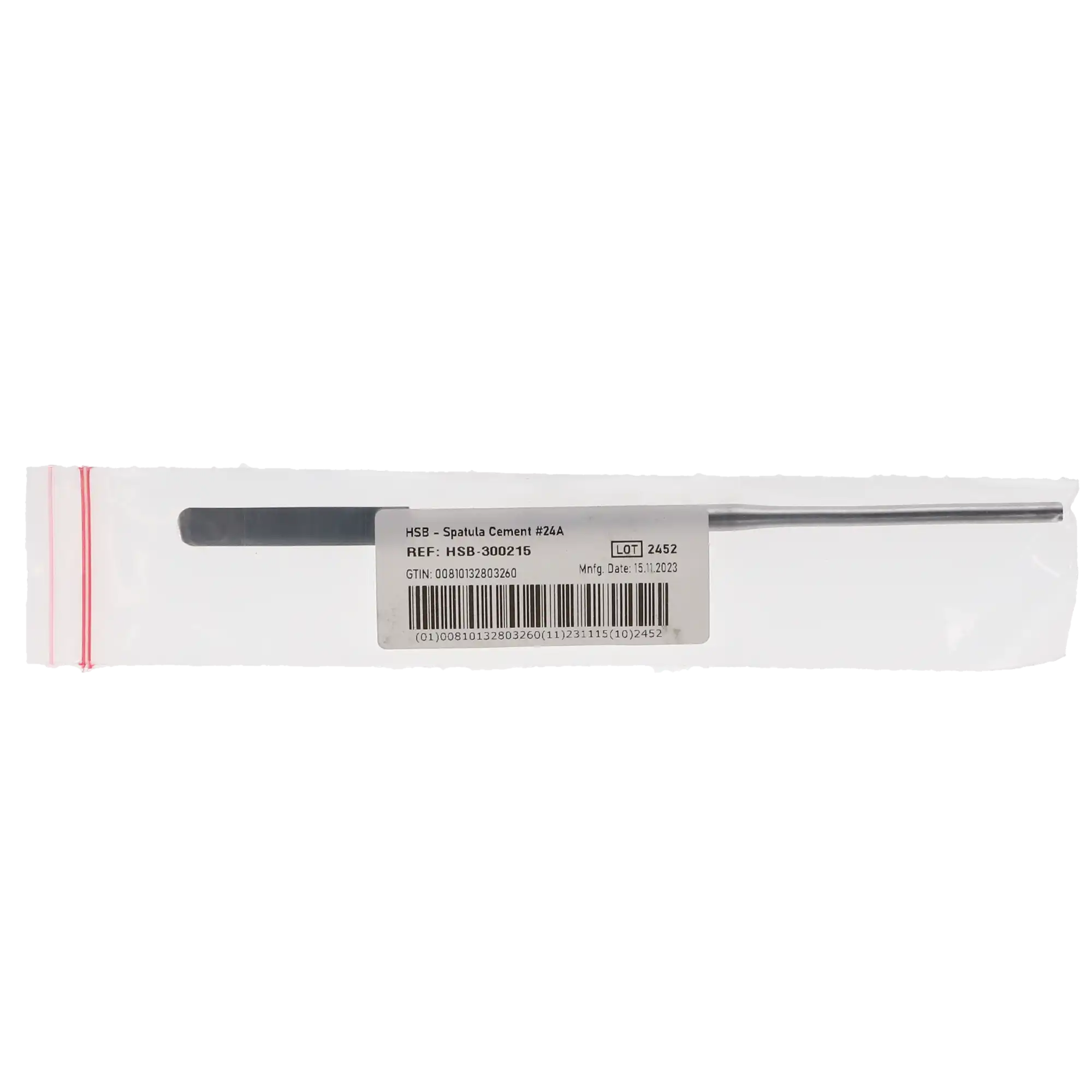 HSB Cement Spatula, Single-End, #24A, 1/Pk, 300215 thumbnail 4