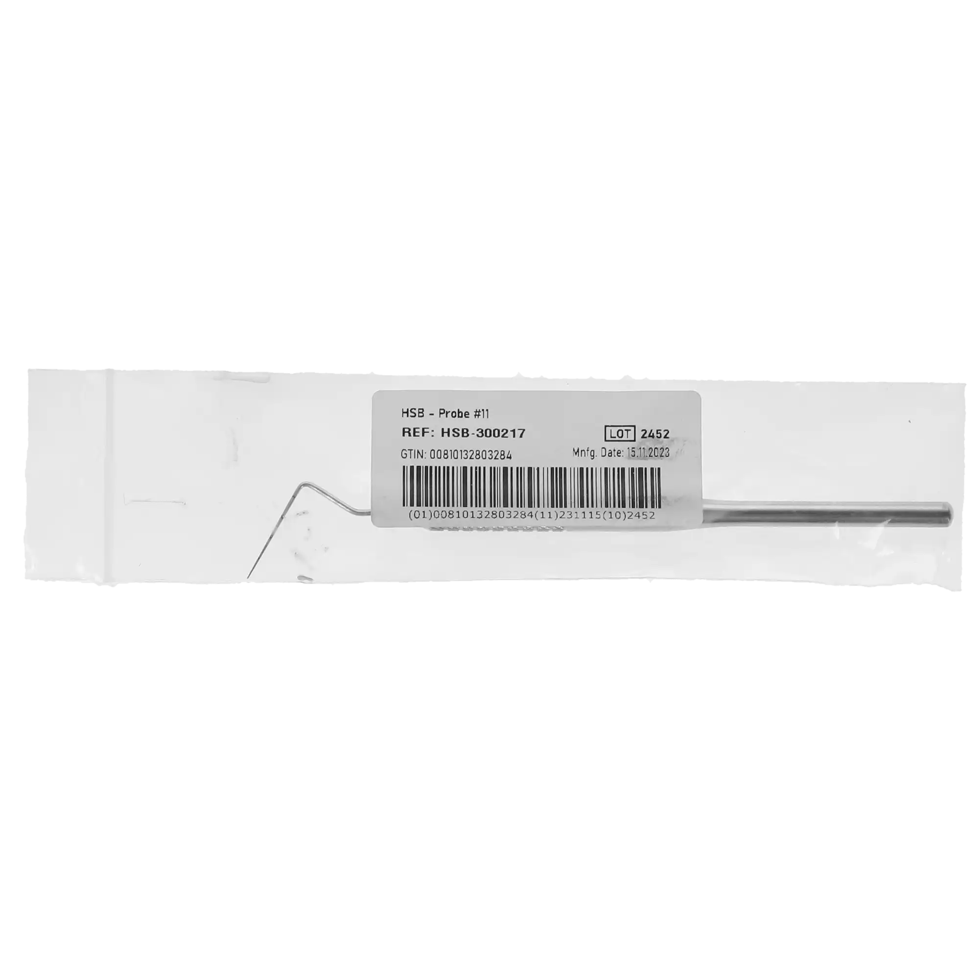 HSB Periodontal Probe #11, Single-Ended, 3-6-8-11 mm Markings, 1/Pk thumbnail 4