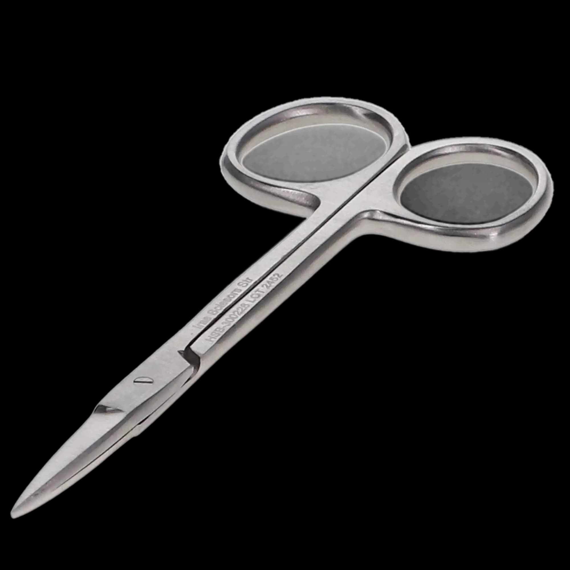 HSB Iris Gum Scissors, 4.5" (11.5 cm), Straight, Flat Blades, Stainless Steel, 1/Pk, 300226 thumbnail 2