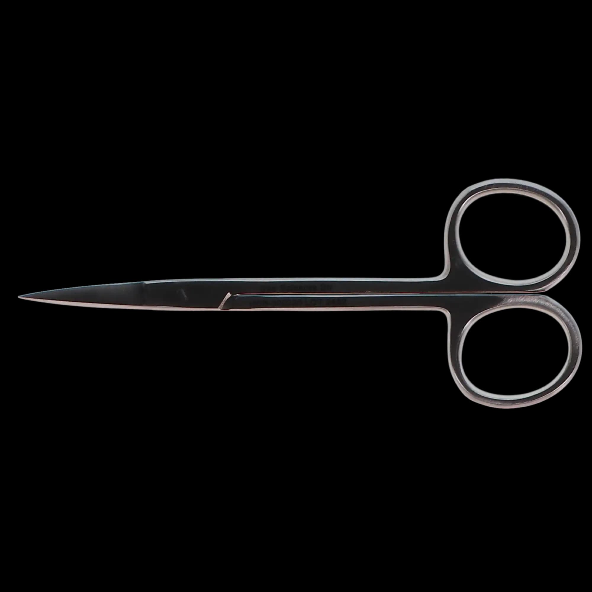HSB Iris Gum Scissors, 4.5" (11.5 cm), Straight, Flat Blades, Stainless Steel, 1/Pk, 300226 thumbnail 5