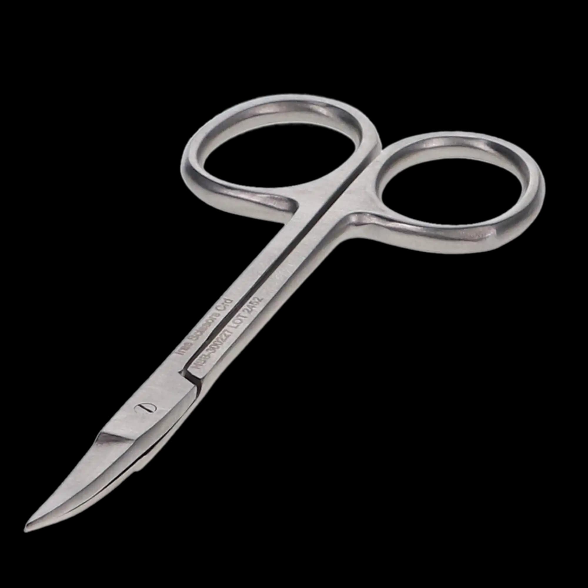 Iris Gum Scissors, 4.5" (11.5 cm), Curved, Stainless Steel, 1/Pk, 300227 thumbnail 2