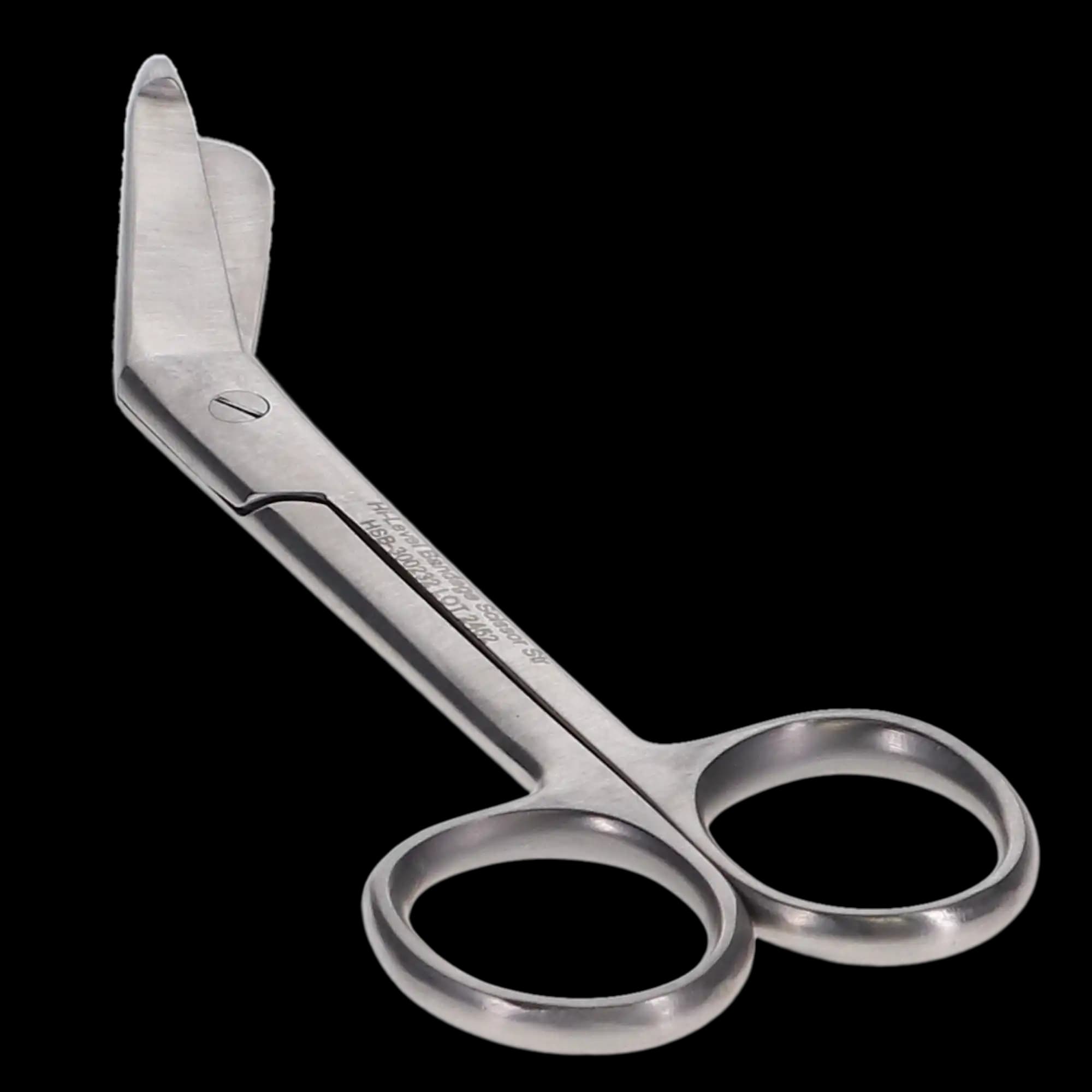 Hi-Level Bandage Scissors, 4.5", Angled, Serrated, 1/Pk, 300232 thumbnail 3