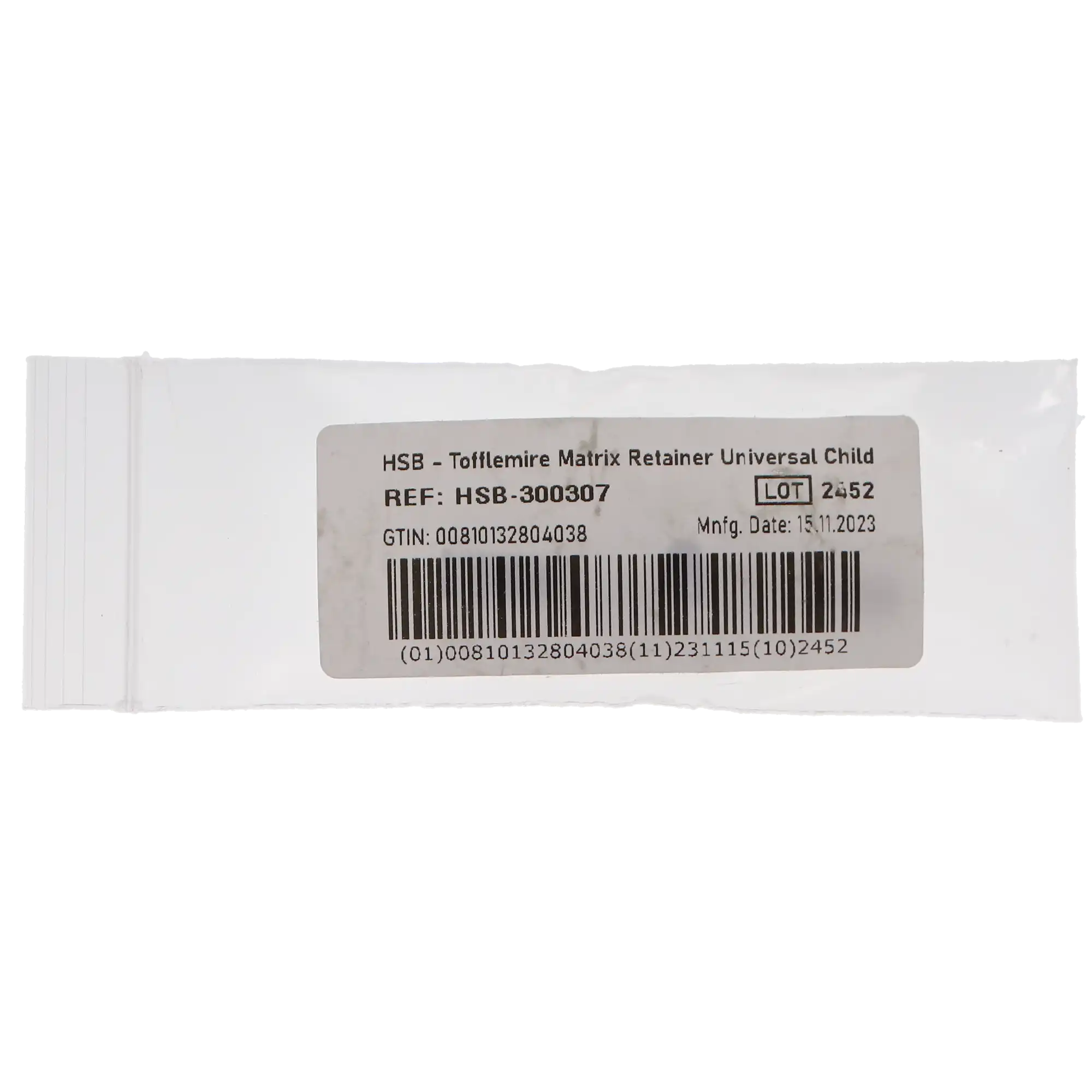 Tofflemire Matrix Retainer, Child, Universal, 1/Pk, 300307 thumbnail 4