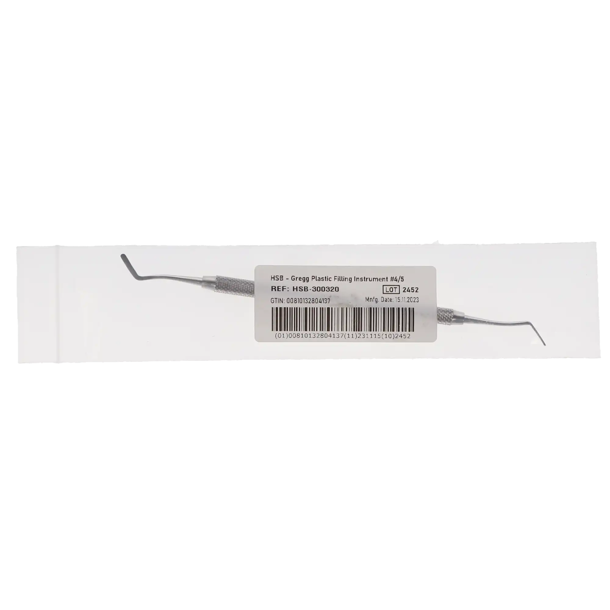 Plastic Filling Instrument, PFI, Titanium-Coated, Double-End, Gregg #4/5, 1/Pk, 300320 thumbnail 4