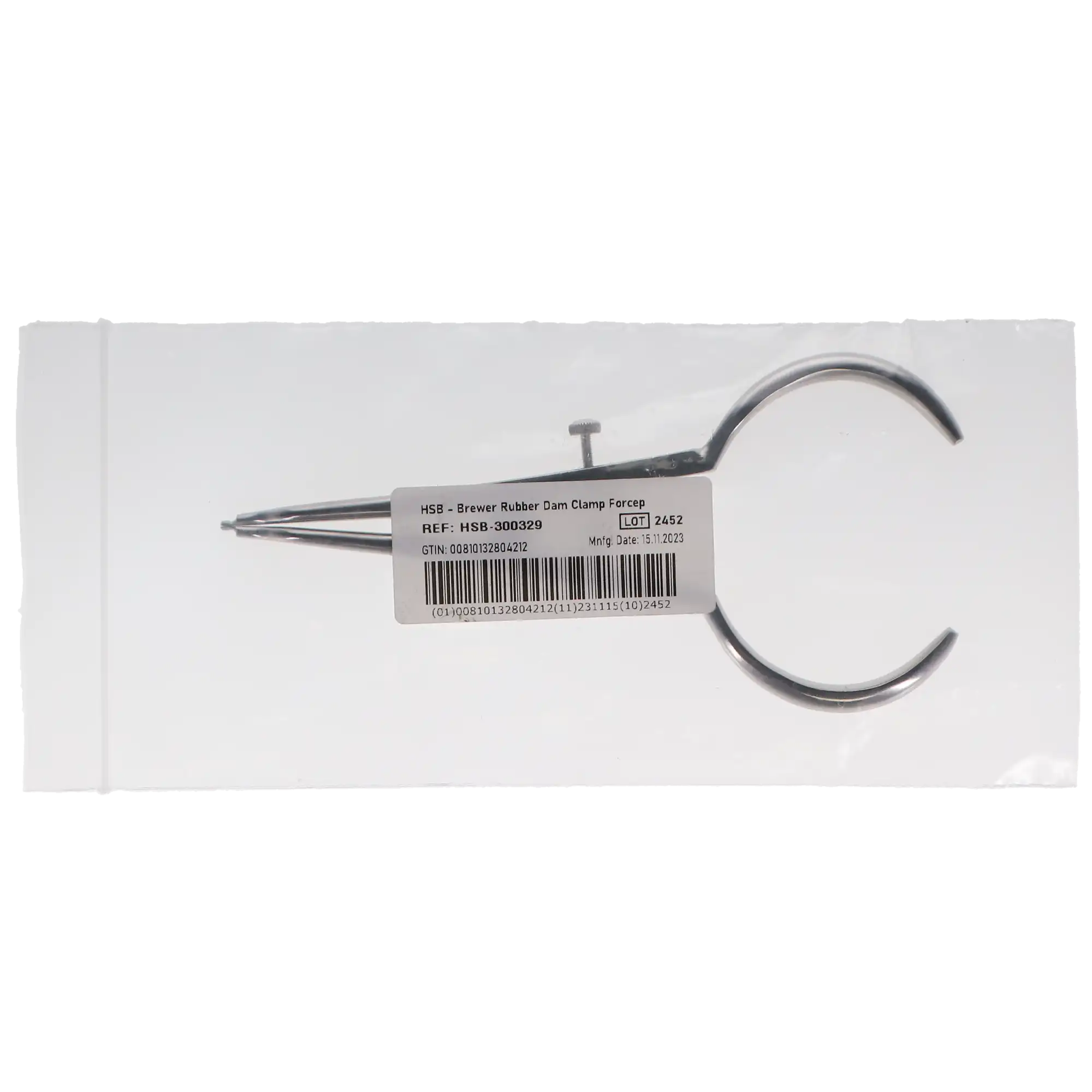 Brewer Rubber Dam Forceps, 1/Pk, 300329 thumbnail 4