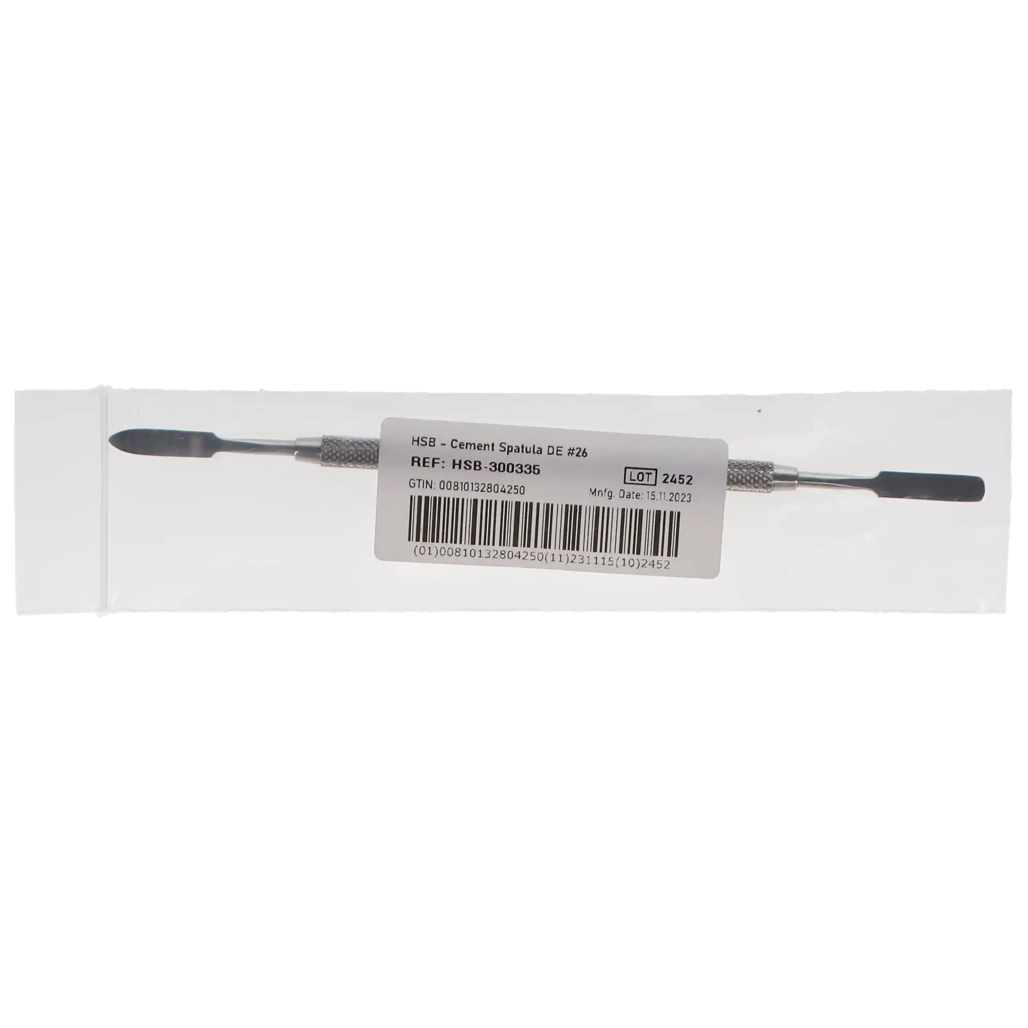 HSB Cement Spatula, Double-End, #26, 1/Pk, 300335 thumbnail 4