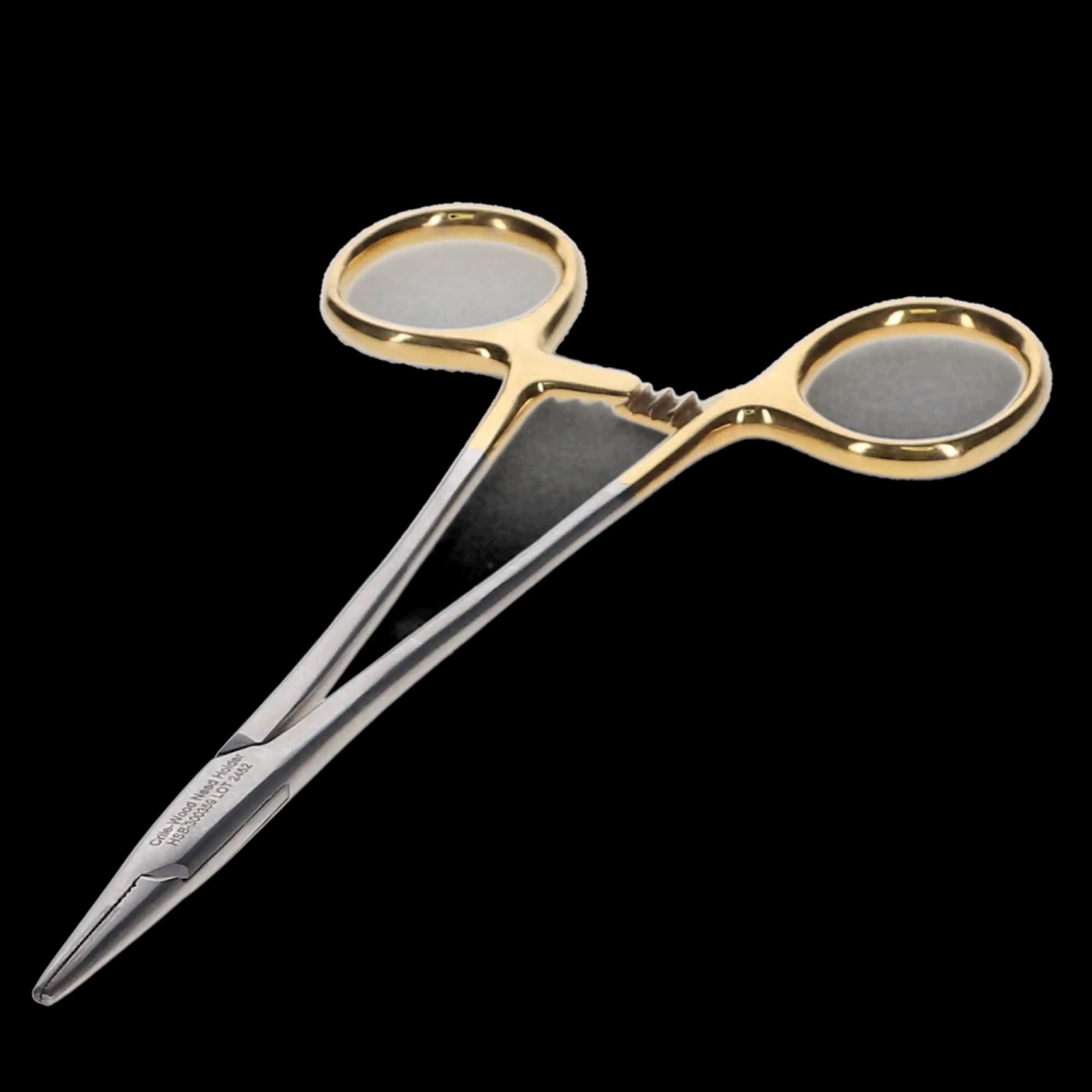 Surgical Needle Holder, Crile-Wood, Carbide, 6", 1/Pk, 300359 thumbnail 2