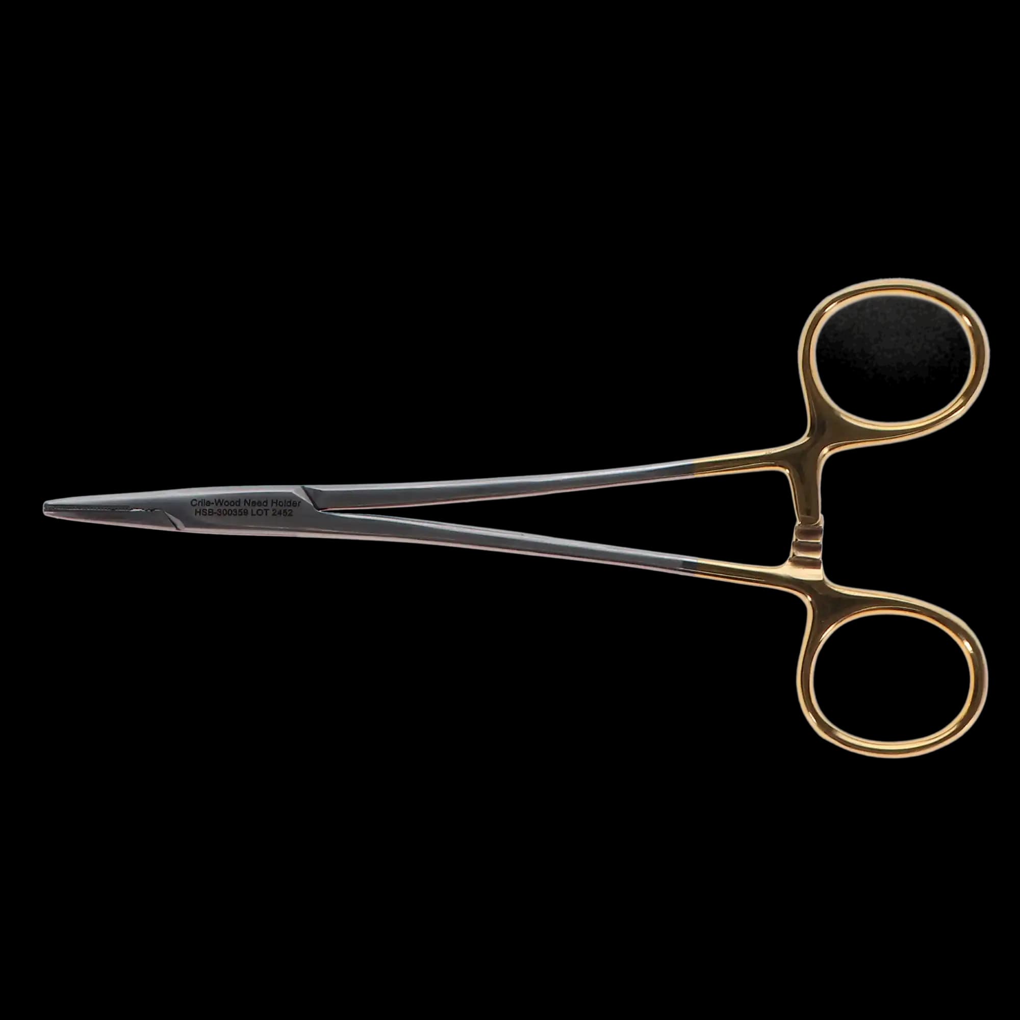 Surgical Needle Holder, Crile-Wood, Carbide, 6", 1/Pk, 300359 thumbnail 5