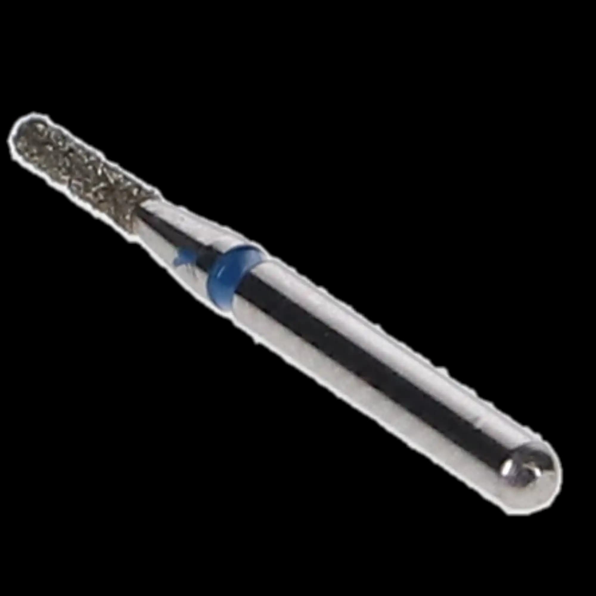 HSB House Brand Diamonds Flat End Cylinder Bur, 835-010M, 10/Pk thumbnail 2