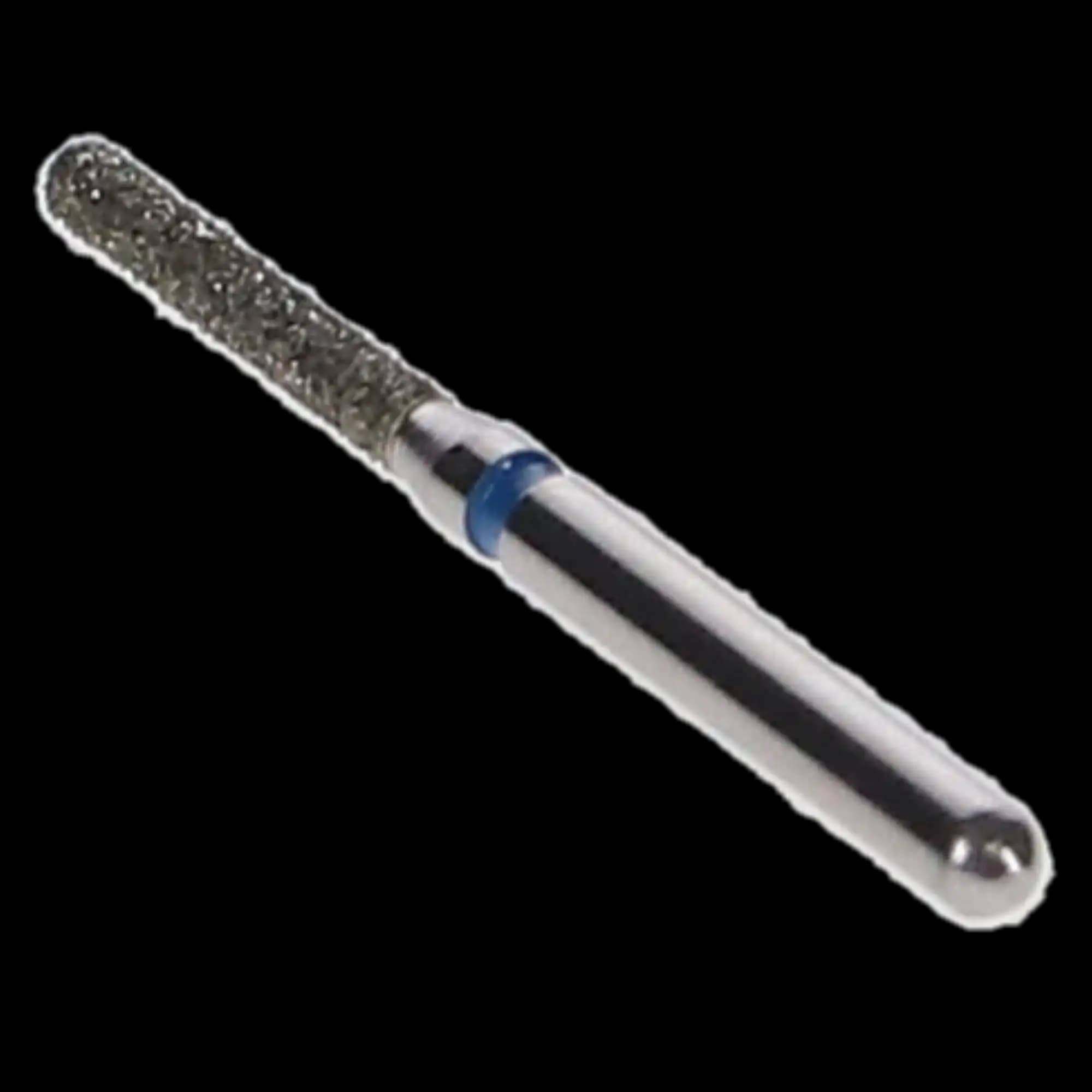 HSB House Brand Diamonds Flat End Cylinder Bur 837-012M, 10/Pk thumbnail 2
