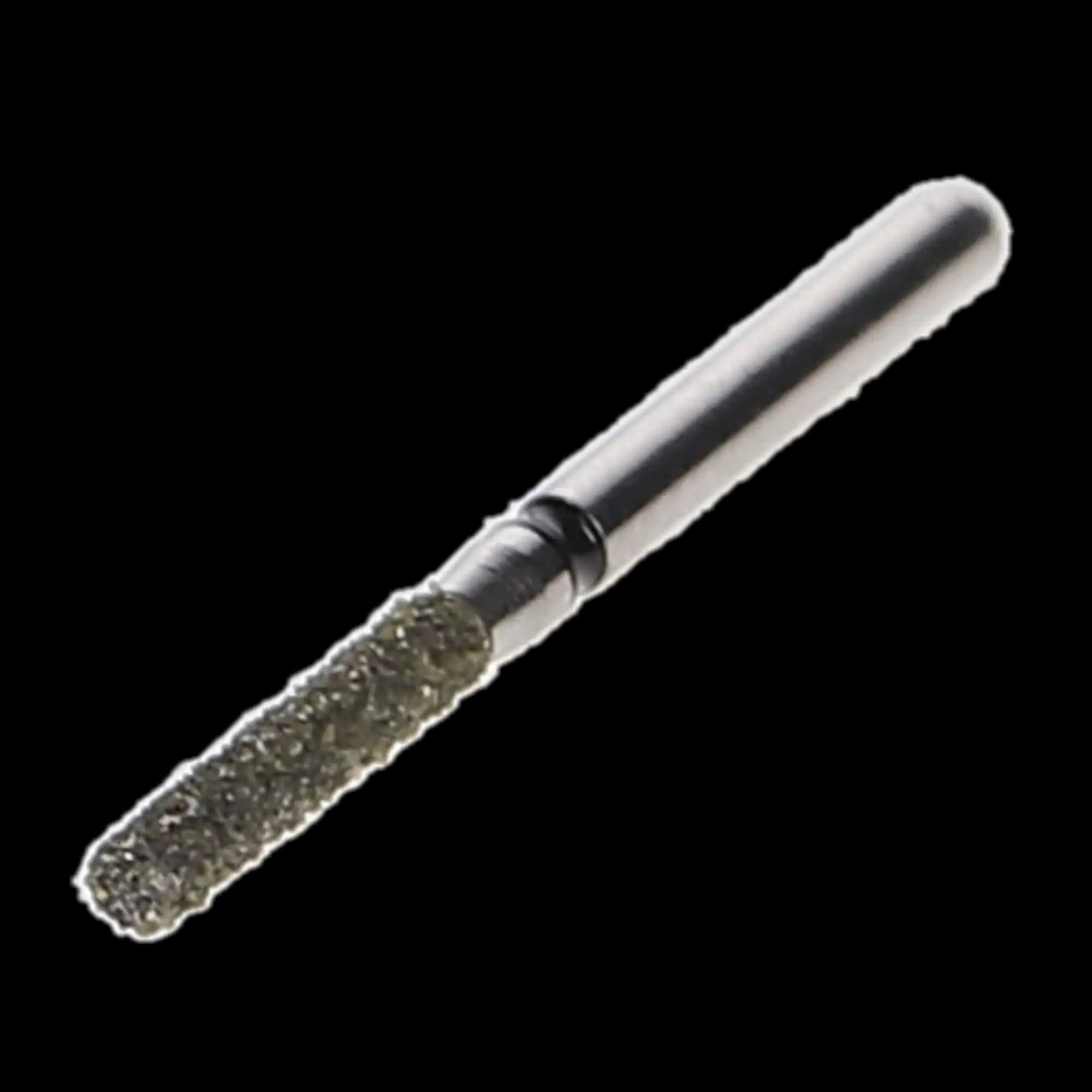 HSB House Brand Dentistry Diamonds Flat End Cylinder Bur, 837-014Sc, 10/Pk - HSB - Diamonds Flat End Cylinder 837-014Sc 10/Pk - Image 1