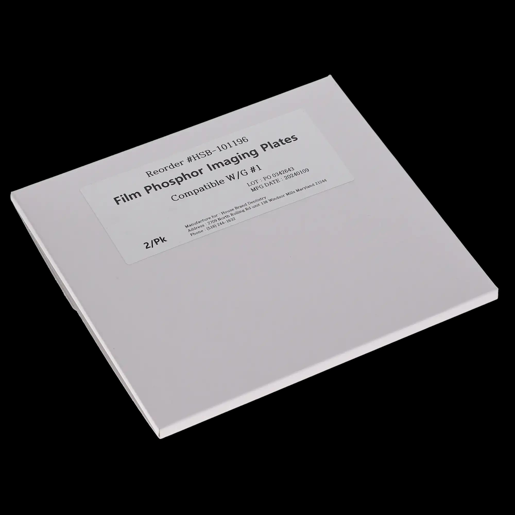 Phosphor Imaging Plates for Gendex, Type #1, 2/Pk, 101196 thumbnail 4