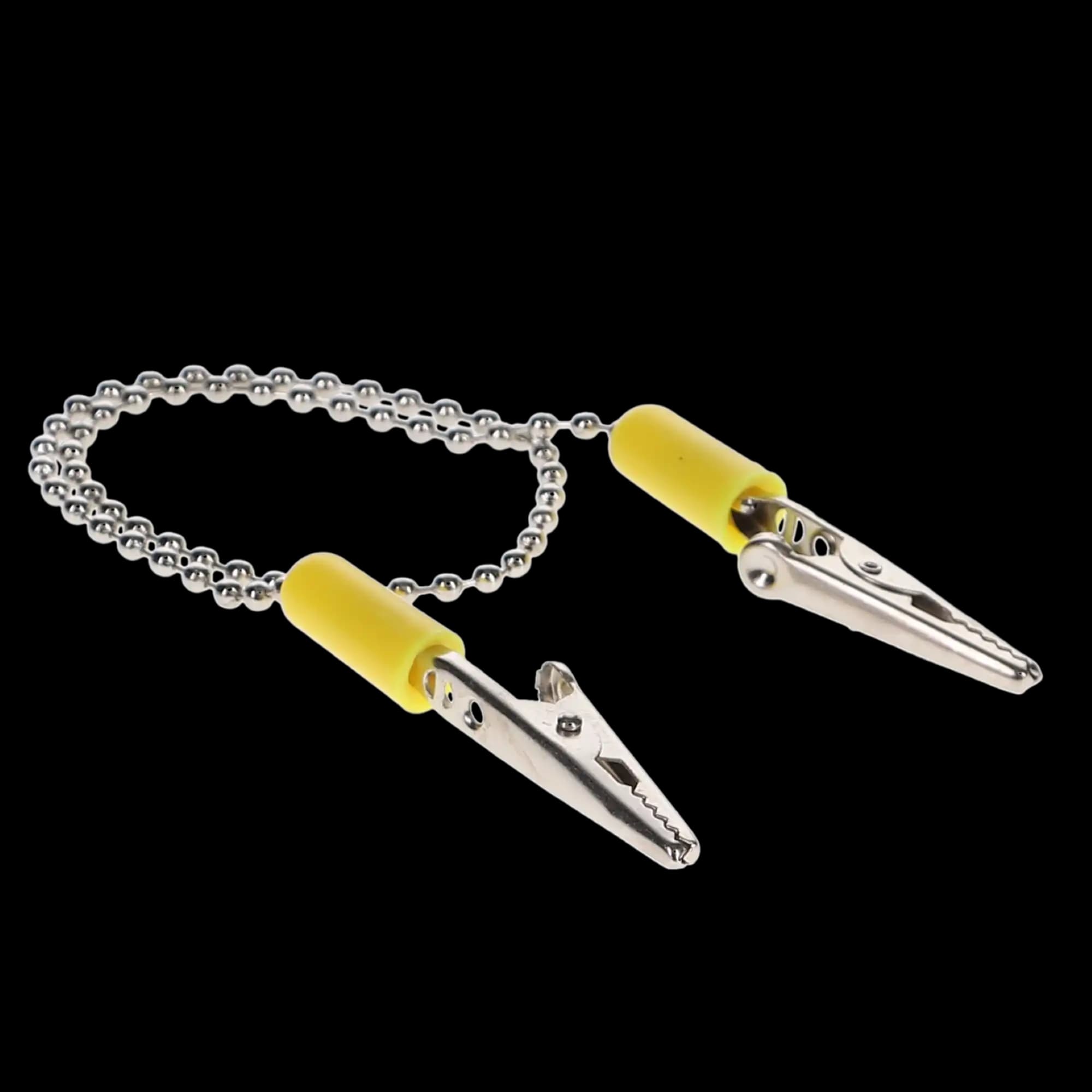 Daisy Chain Bib Clips, Yellow, 3/Pk thumbnail 2