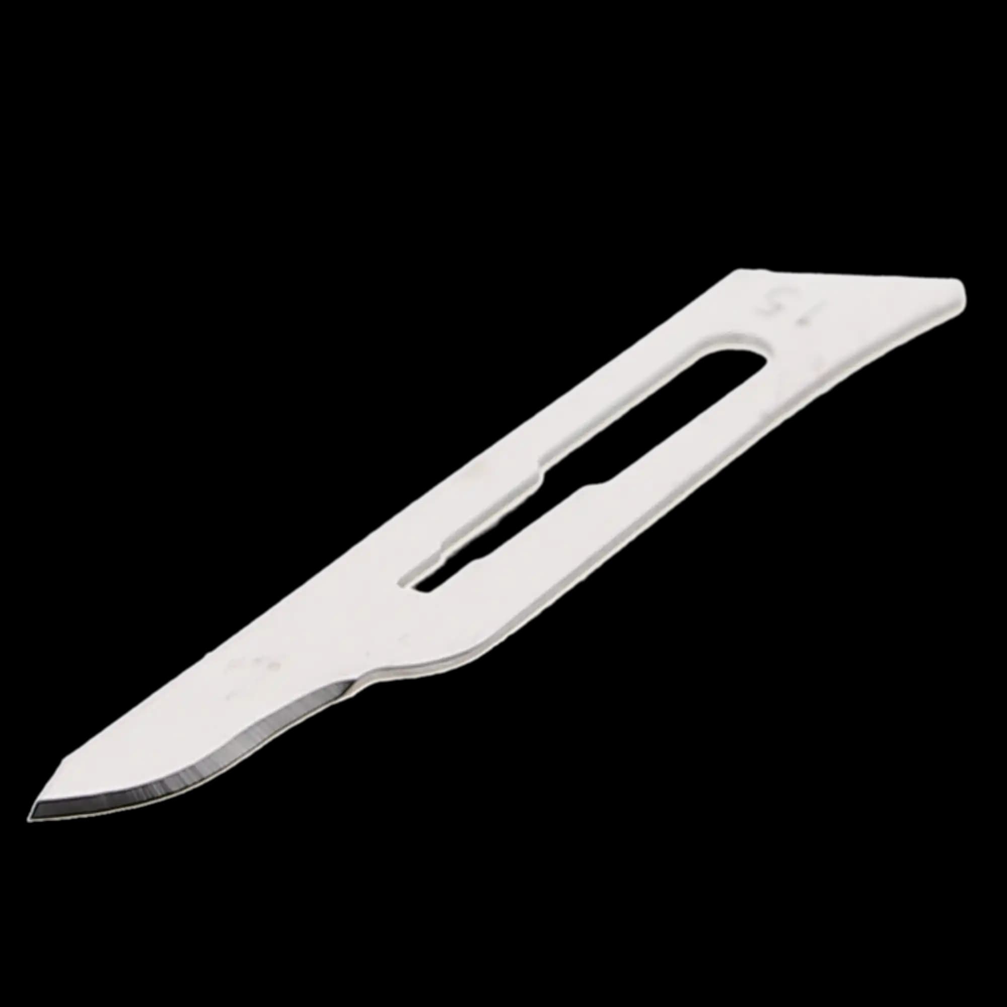 Sterile Surgical Blades, Carbon Steel, #15, 100/Box - Sterile, Surgical Blades, Carbon Steel, # 15, 100/Pk - Image 1