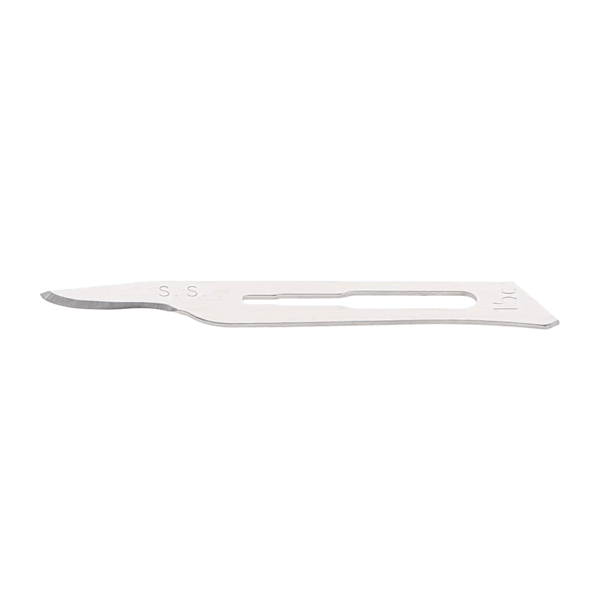 House Brand Dentistry Sterile Surgical Blades, Stainless Steel, #15C, 100/Box - Sterile, Surgical Blades, Stainless Steel, # 15C, 100/Pk - Image 1