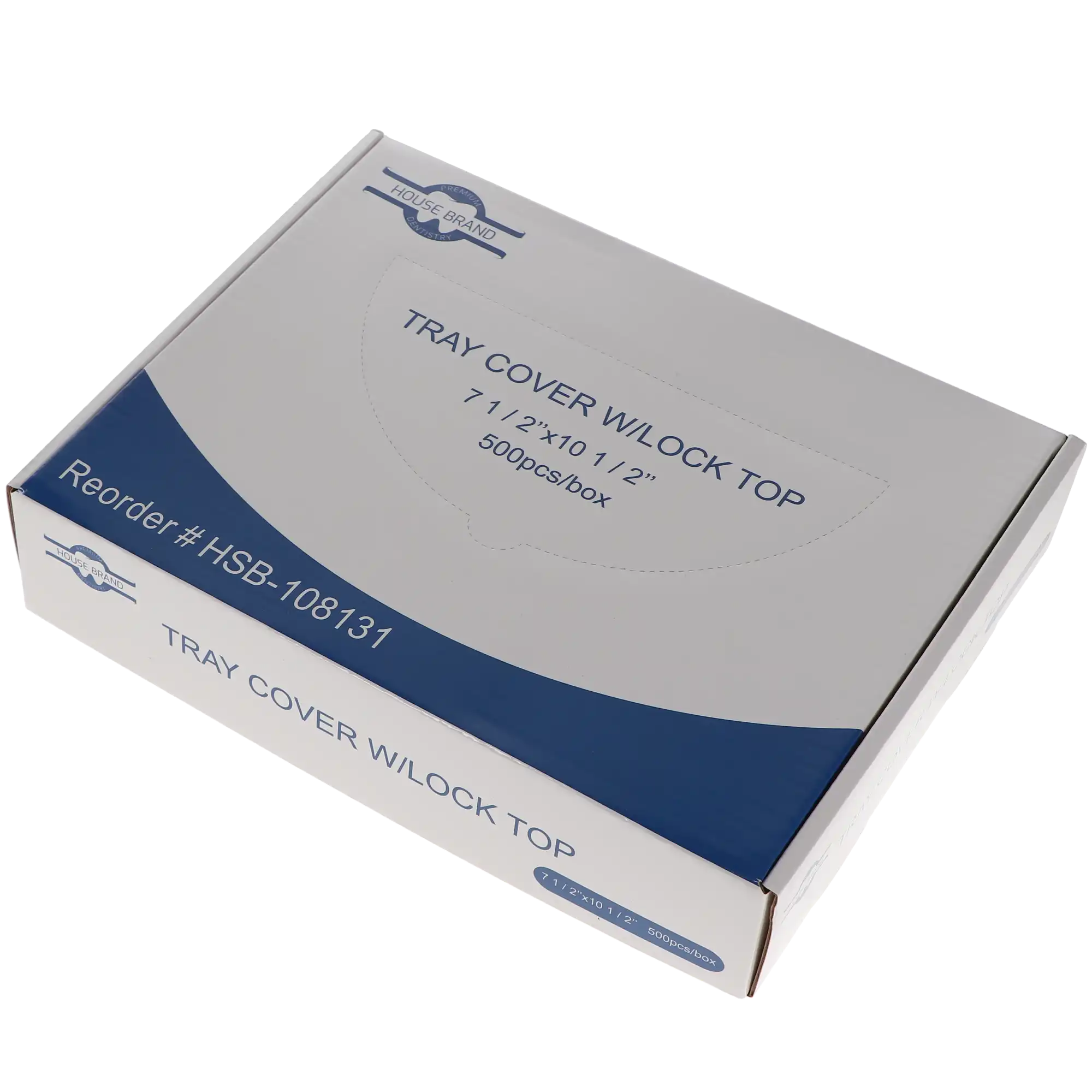 Clear Plastic Tray Sleeves, Lock-Top, Size F, 7.5" x 10.5", 500/Pk, 108131 thumbnail 4